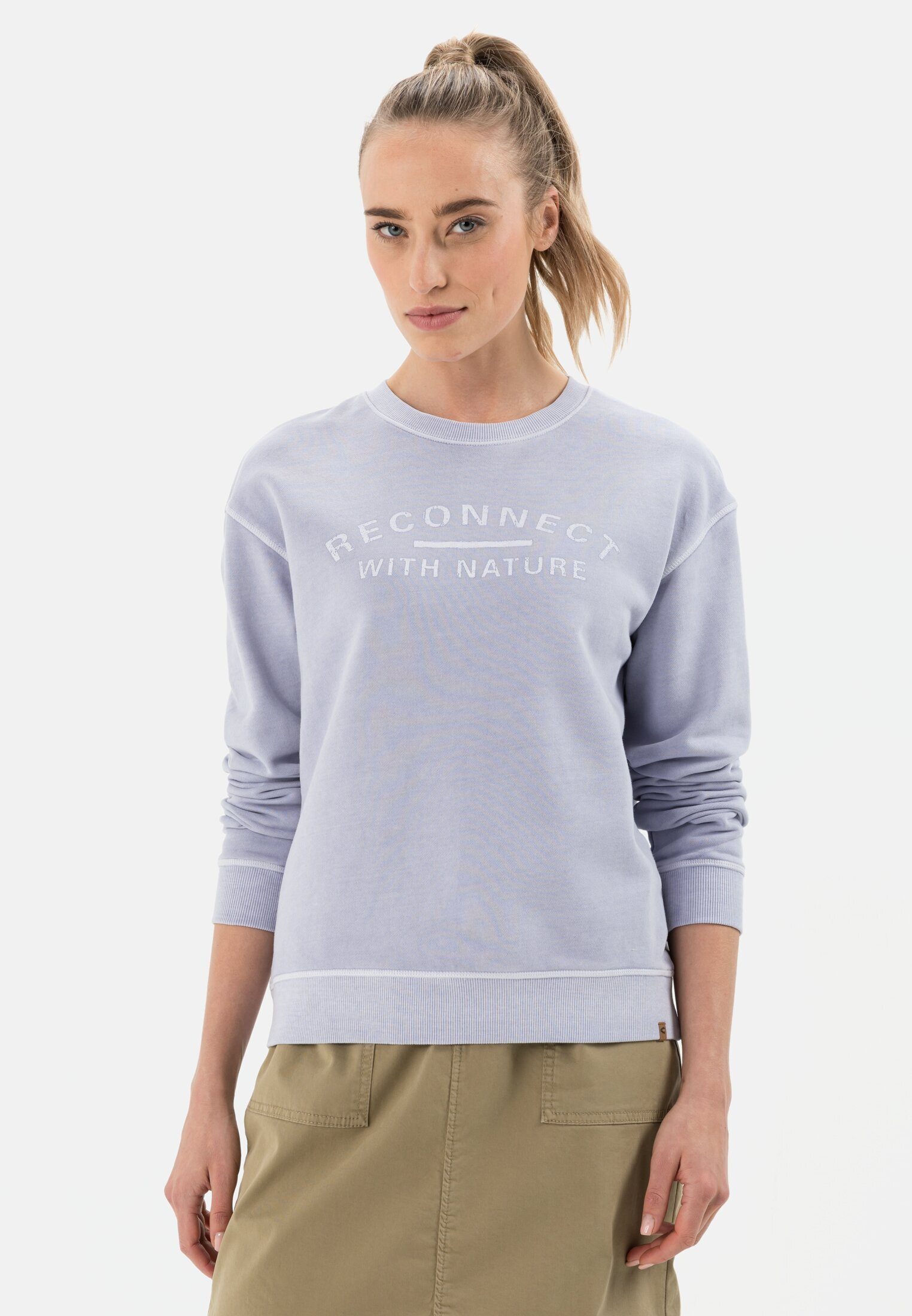 camel active Sweatshirt aus Organic Cotton