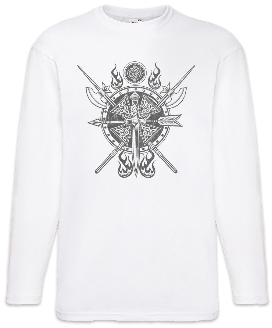 Langarmshirt Viking Gear Ornament Langarm T-Shirt Vikings Celtic Irminsul Thor