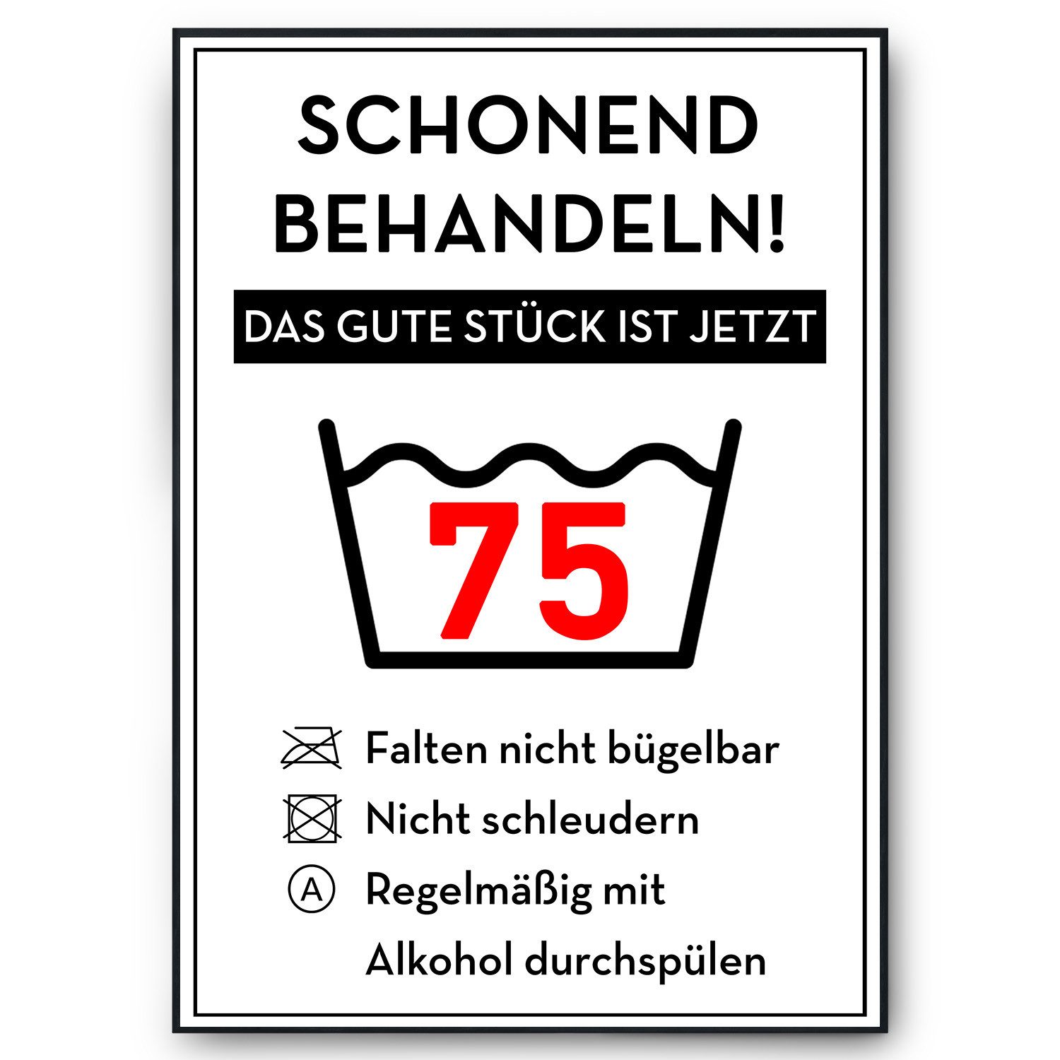 Tigerlino Poster Geburtstag Geschenk Urkunde Lustig günstig online kaufen