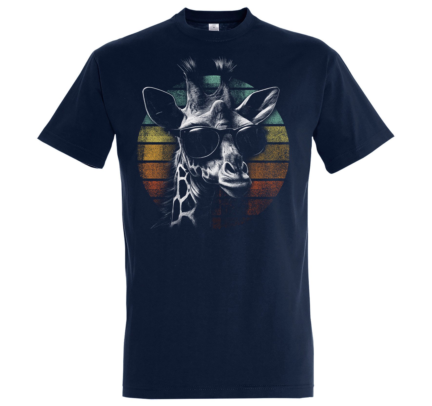Youth Designz Print-Shirt Retro Giraffe Herren günstig online kaufen