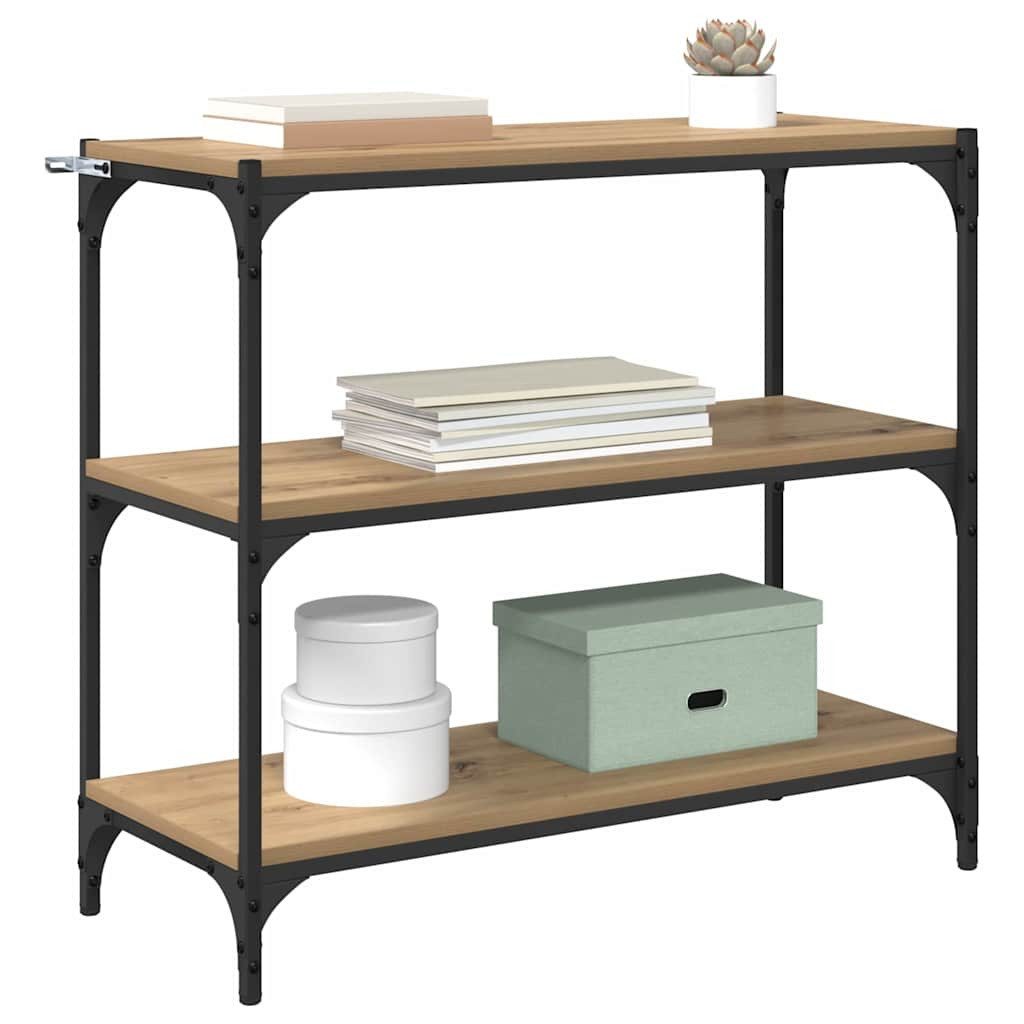 vidaXL Bücherregal Bücherregal Artisan-Eiche 80 x 33 x 70,5 cm Holzwerkstof günstig online kaufen