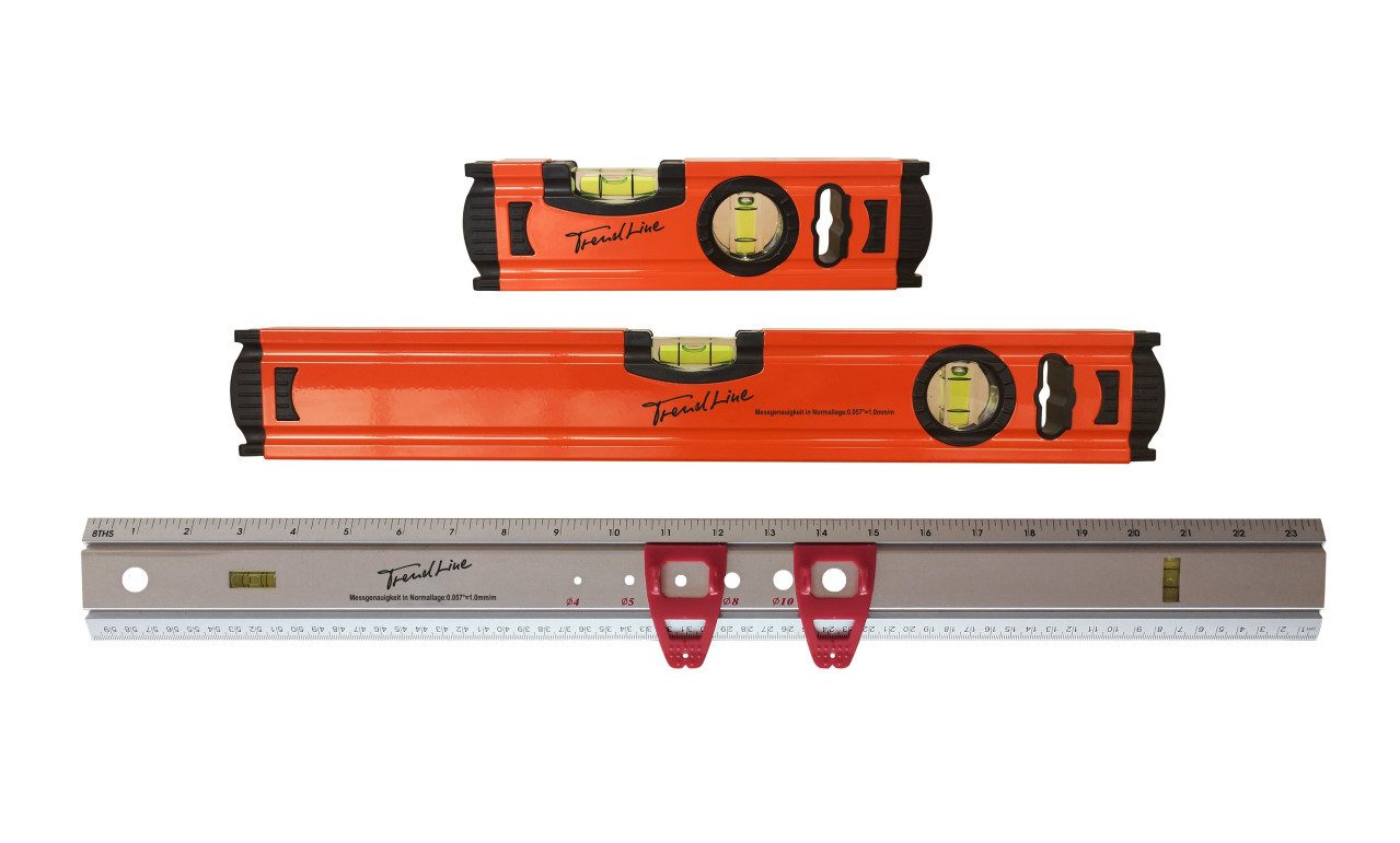 Wasserwaage TrendLine Alu-Wasserwaagen-Set 20 und 40 mit