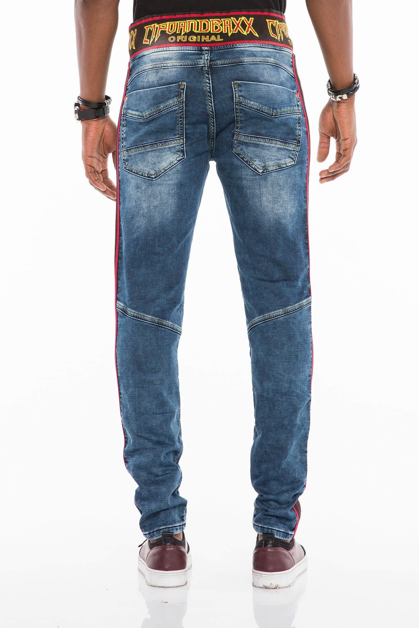 Cipo & Slim Baxx Kordelbund in mit Fit Bequeme Jeans