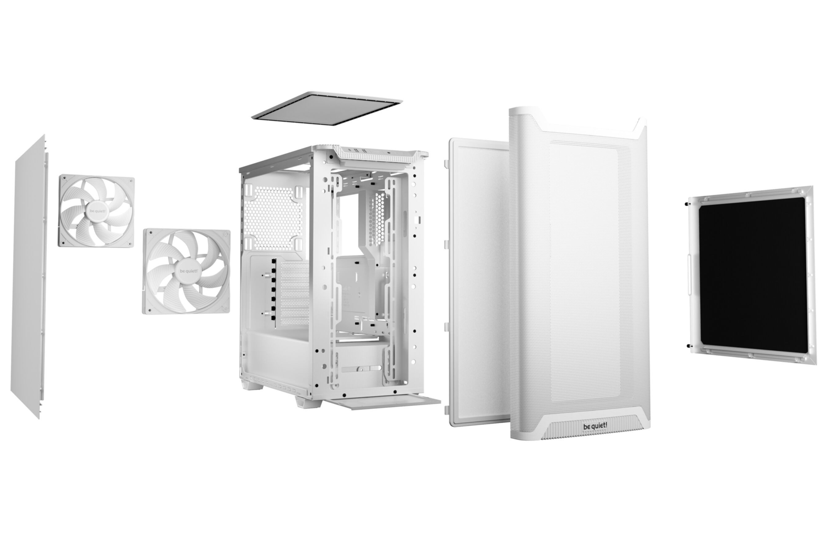 be quiet! PC-Gehäuse PURE BASE 501 Airflow White