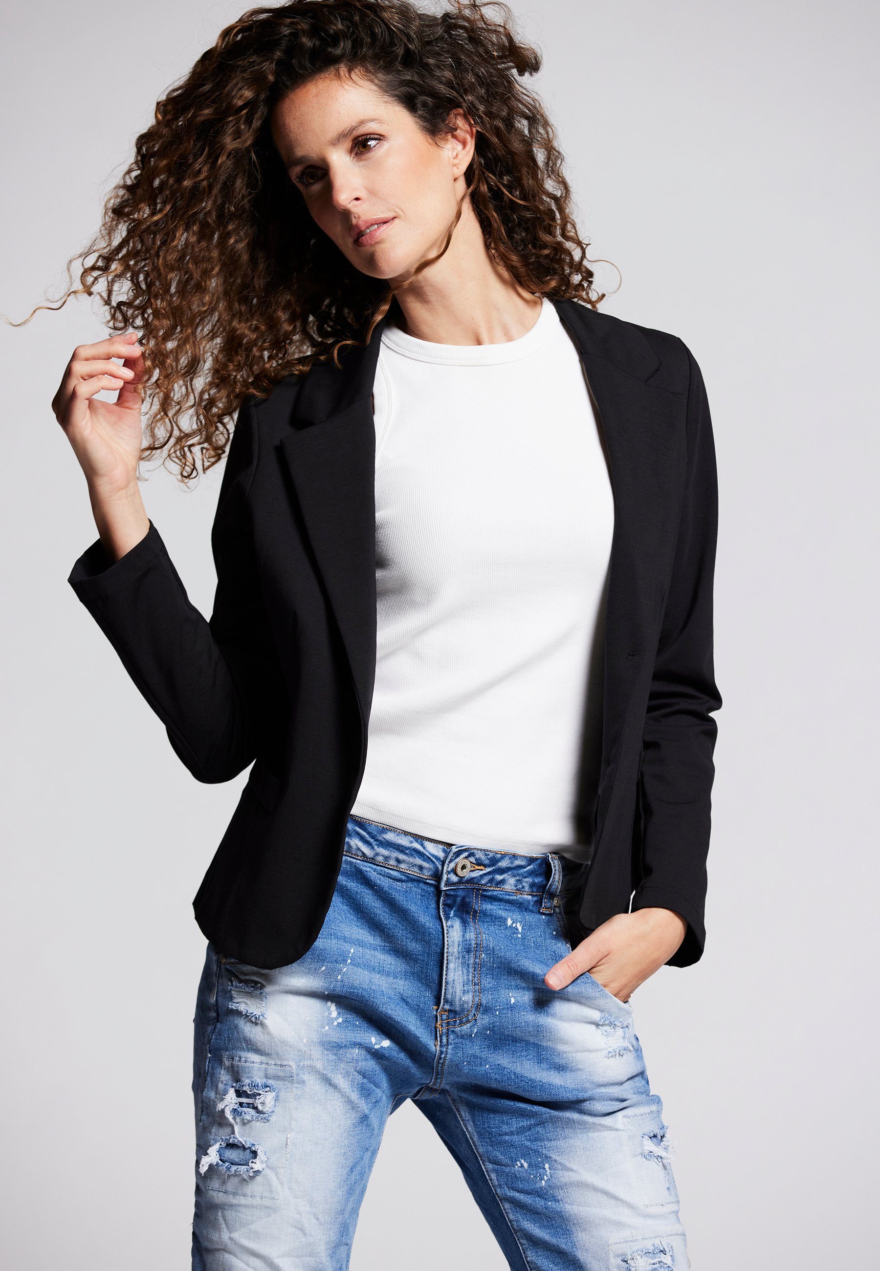 Andijamo-Fashion Jerseyblazer CANDY bequemer Klassiker günstig online kaufen