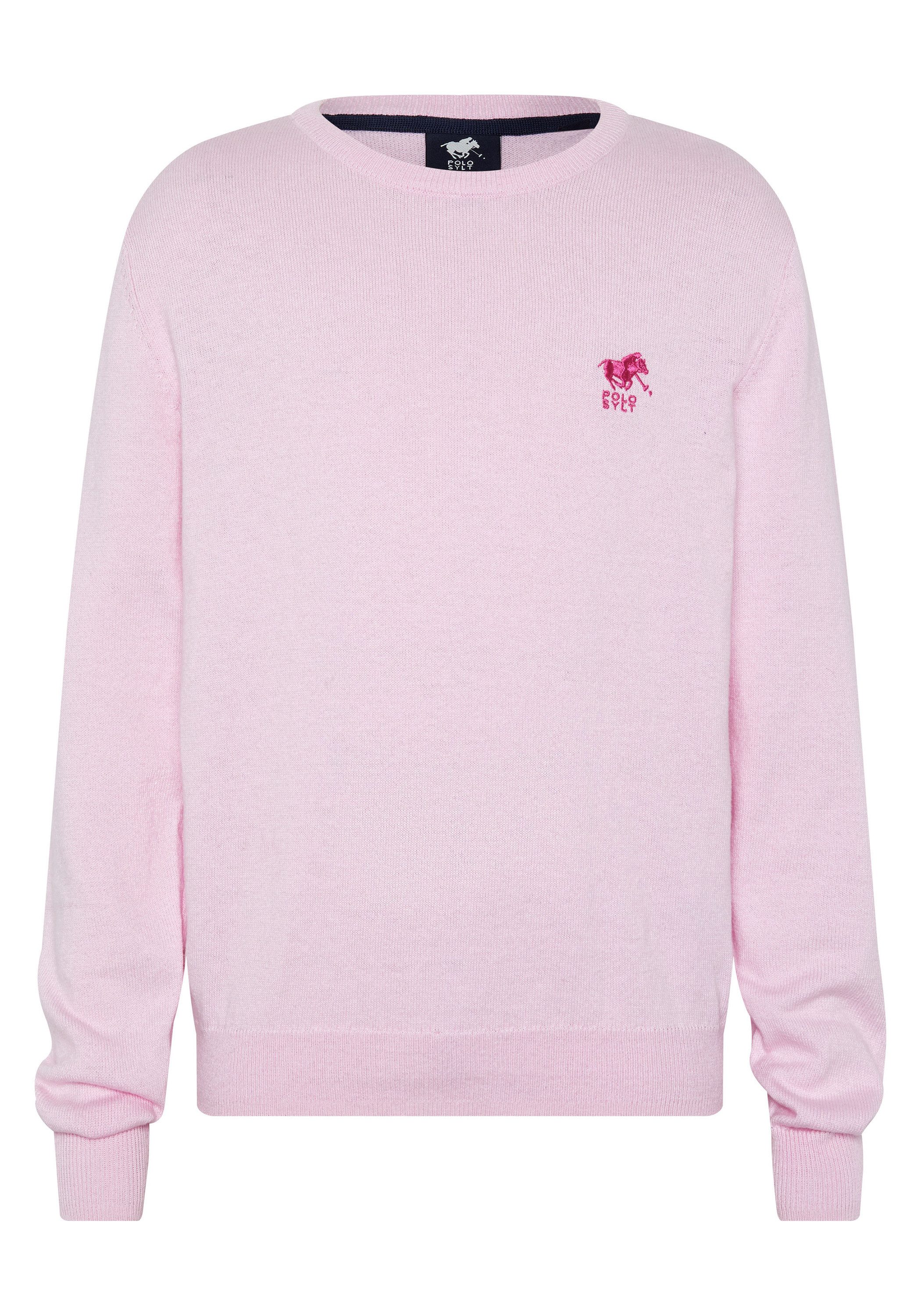Polo Sylt Strickpullover mit Label-Stickerei