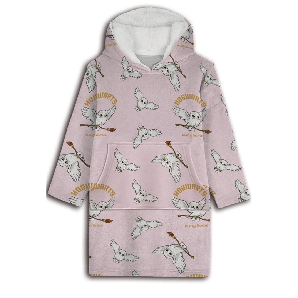 Harry Potter Poncho - Bequemer Überwurf mit Kapuze für Erwachsene in Einhei günstig online kaufen