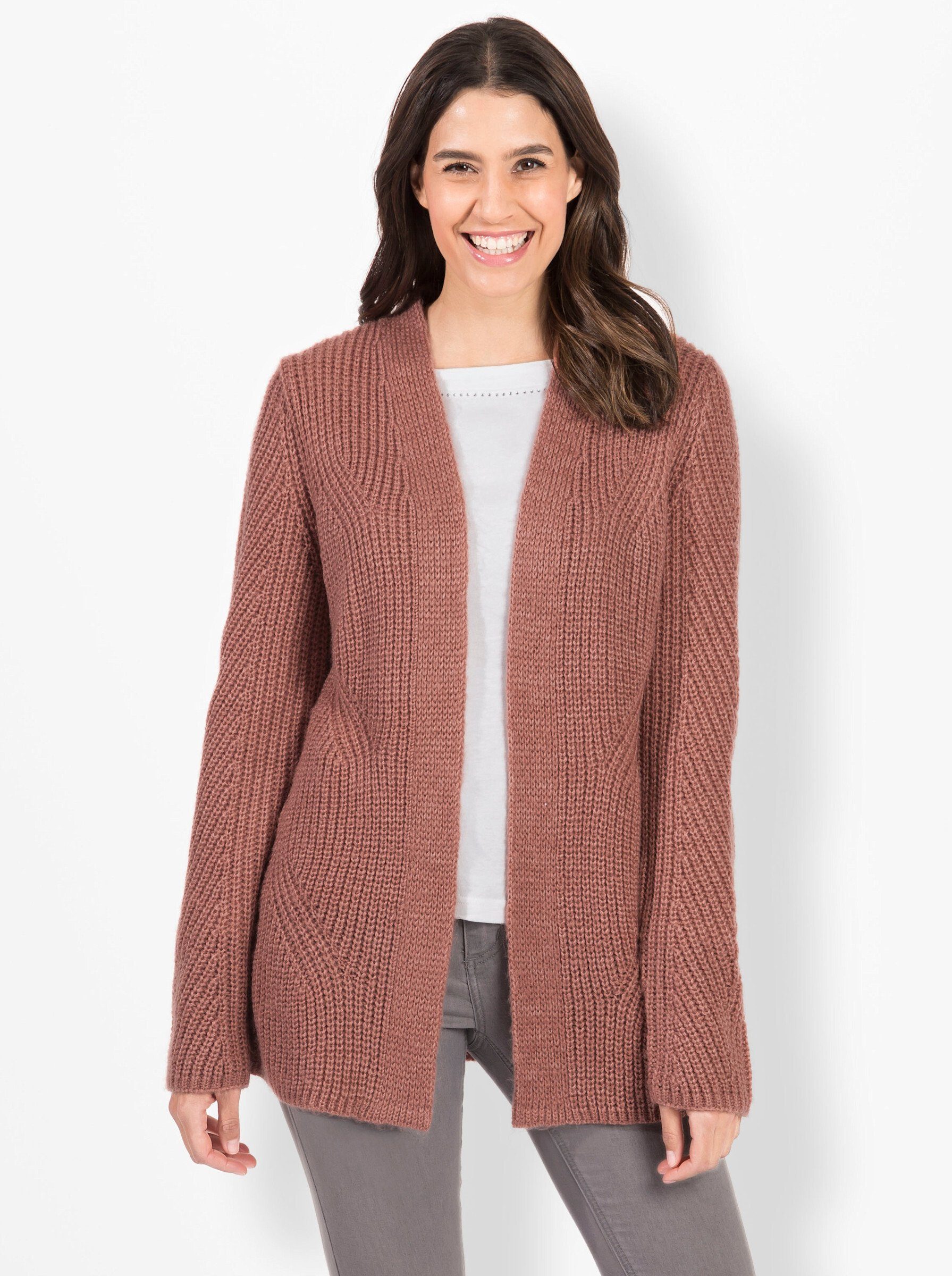 Strickjacke Strickjacke Langarm