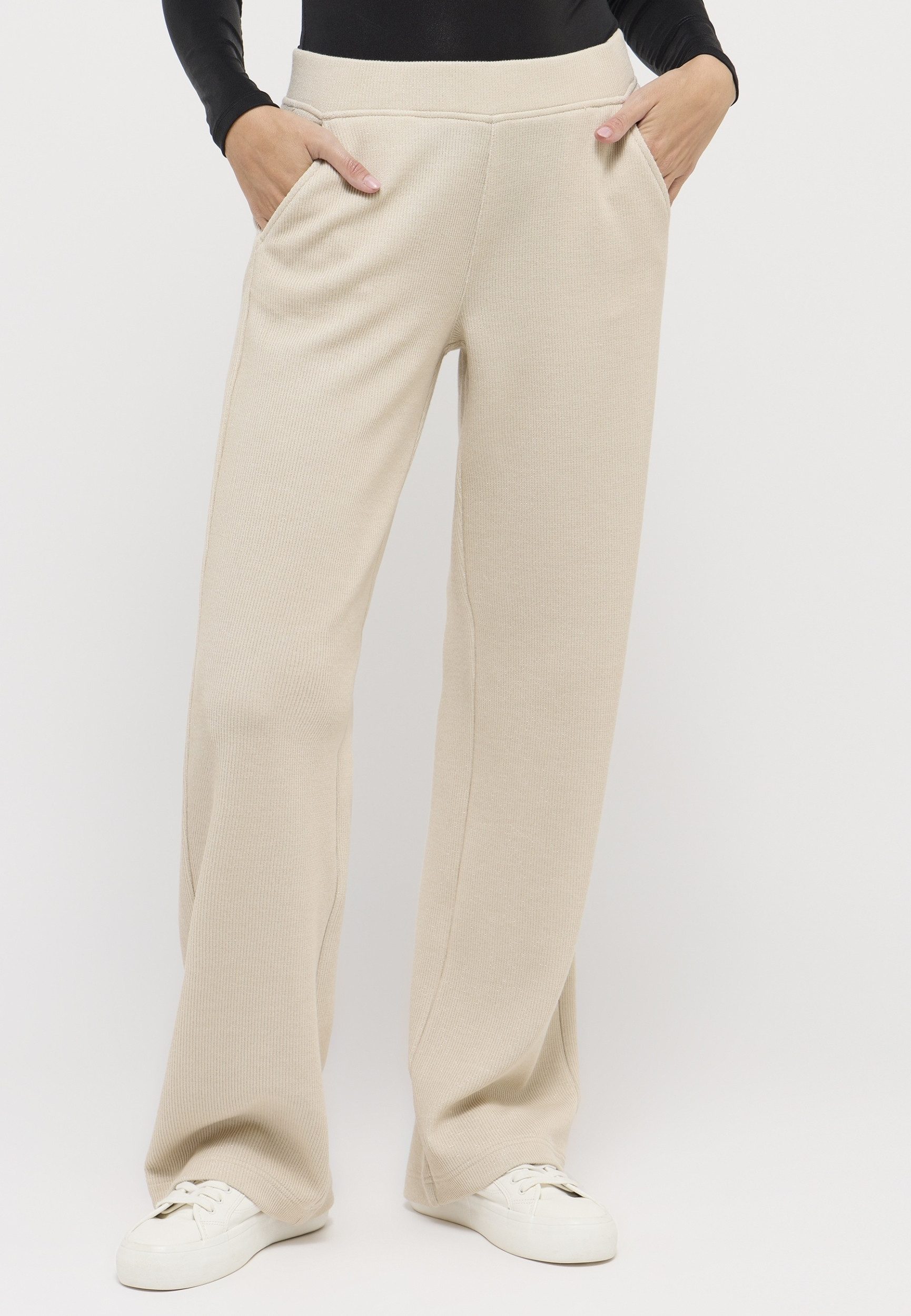 ANGELS Stoffhose LIZ EASY - weite Stoffhose - uni Hose - Baggy fit