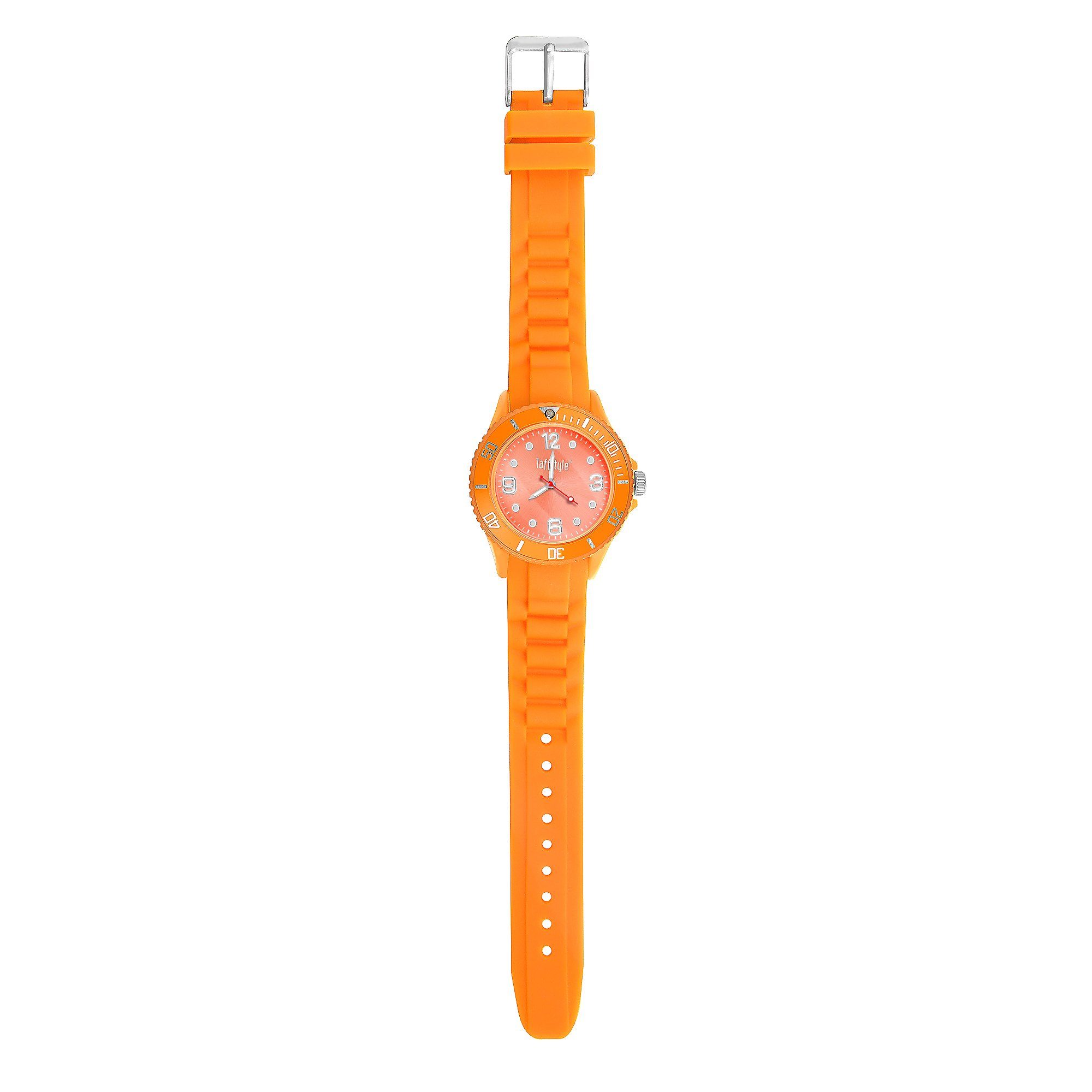 Taffstyle Quarzuhr Armbanduhr Silikon Analog Quarz Farbige Sport Uhr, Sportuhr Damenuhr Silikonuhr Kinderuhr Herrenuhr Bunt Gummi Armband – Bild 3 von 4