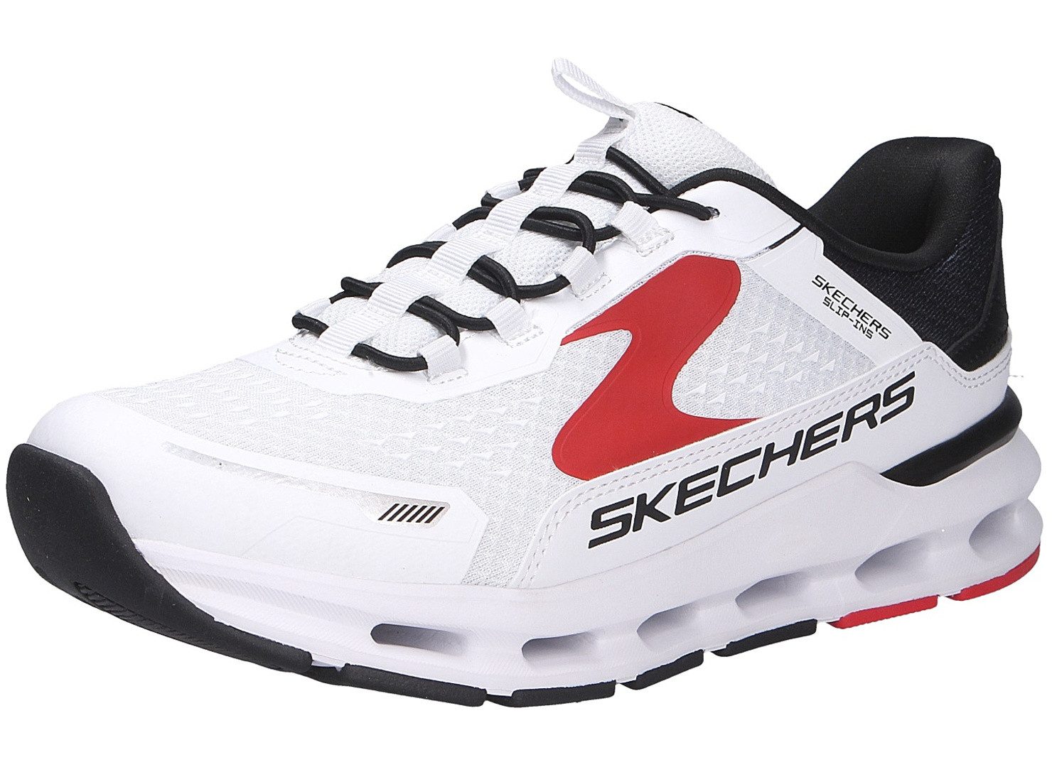 Skechers Skechers Jungen Halbschuh GLIDE-STEP weiß Größe Schnürschuh
