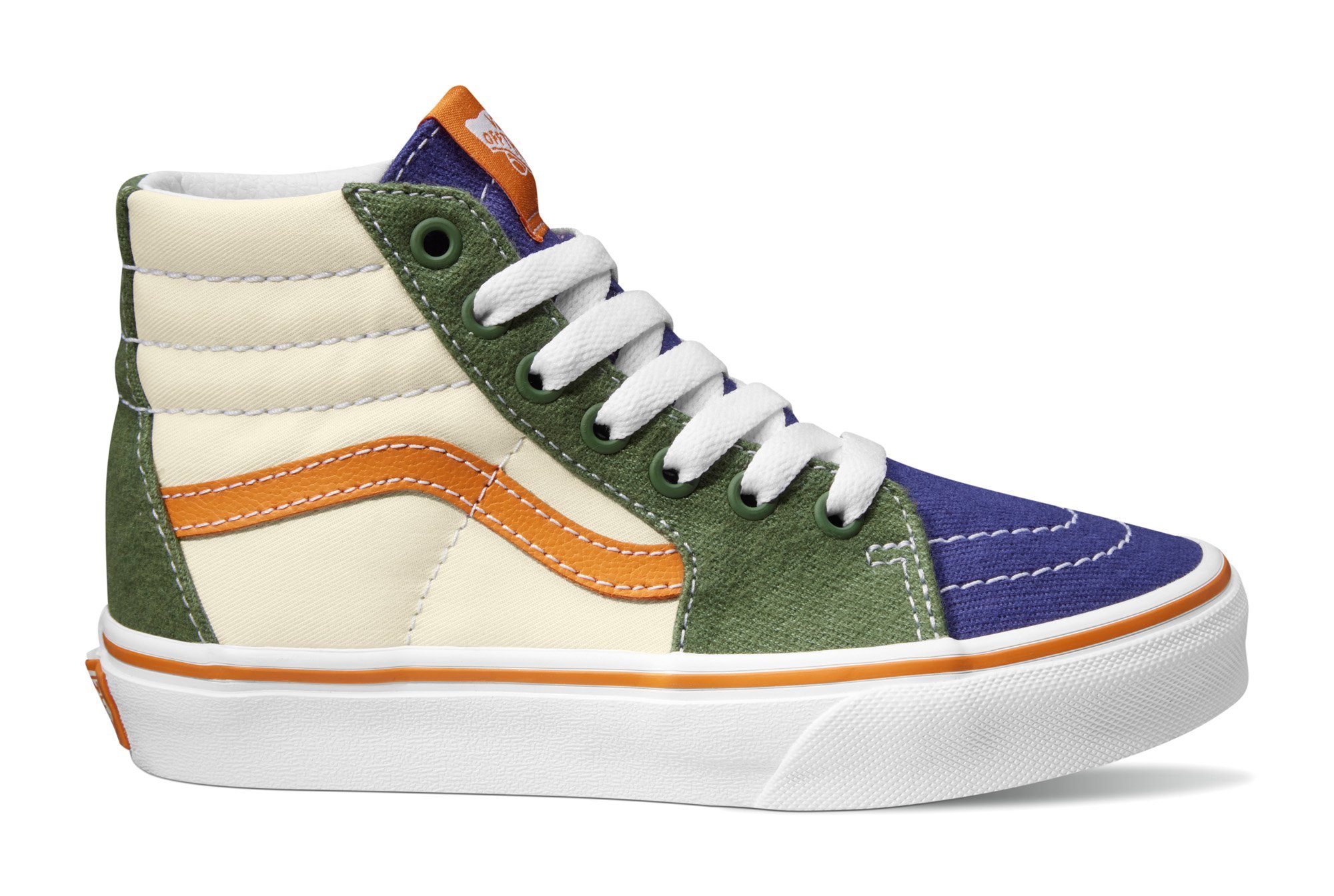 Design im mehrfarbigem Vans SK8-Hi Sneaker UY