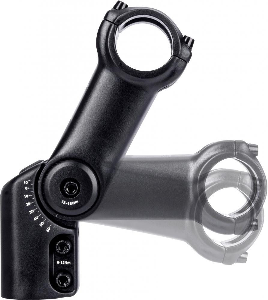 Contec Fahrradlenker Contec Vorbau Ueda Hybrid 31.8 mm 1 1/8" 110 mm schwarz