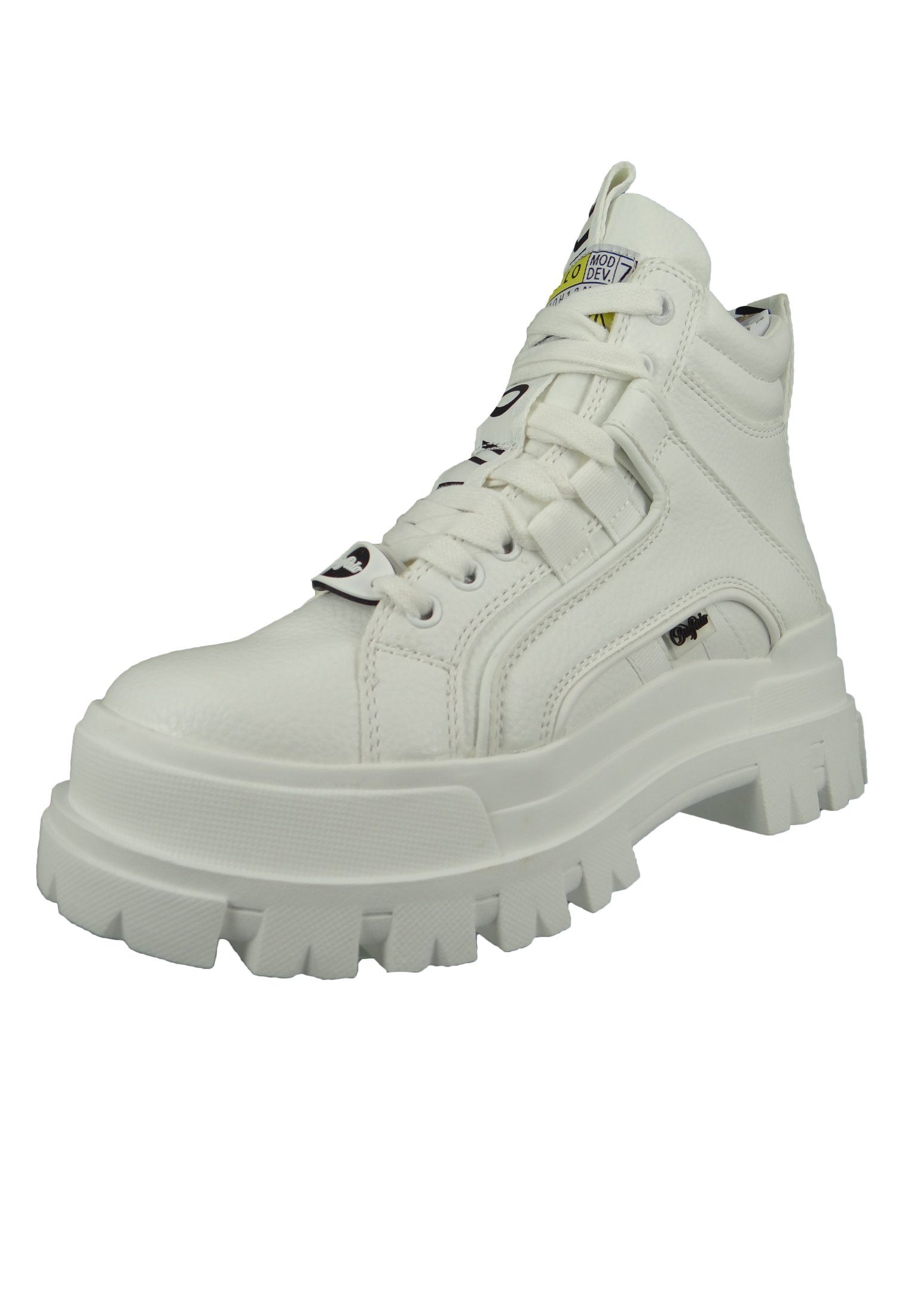 Buffalo 1622046 Aspha Top NC Sneaker Vegan Mid White