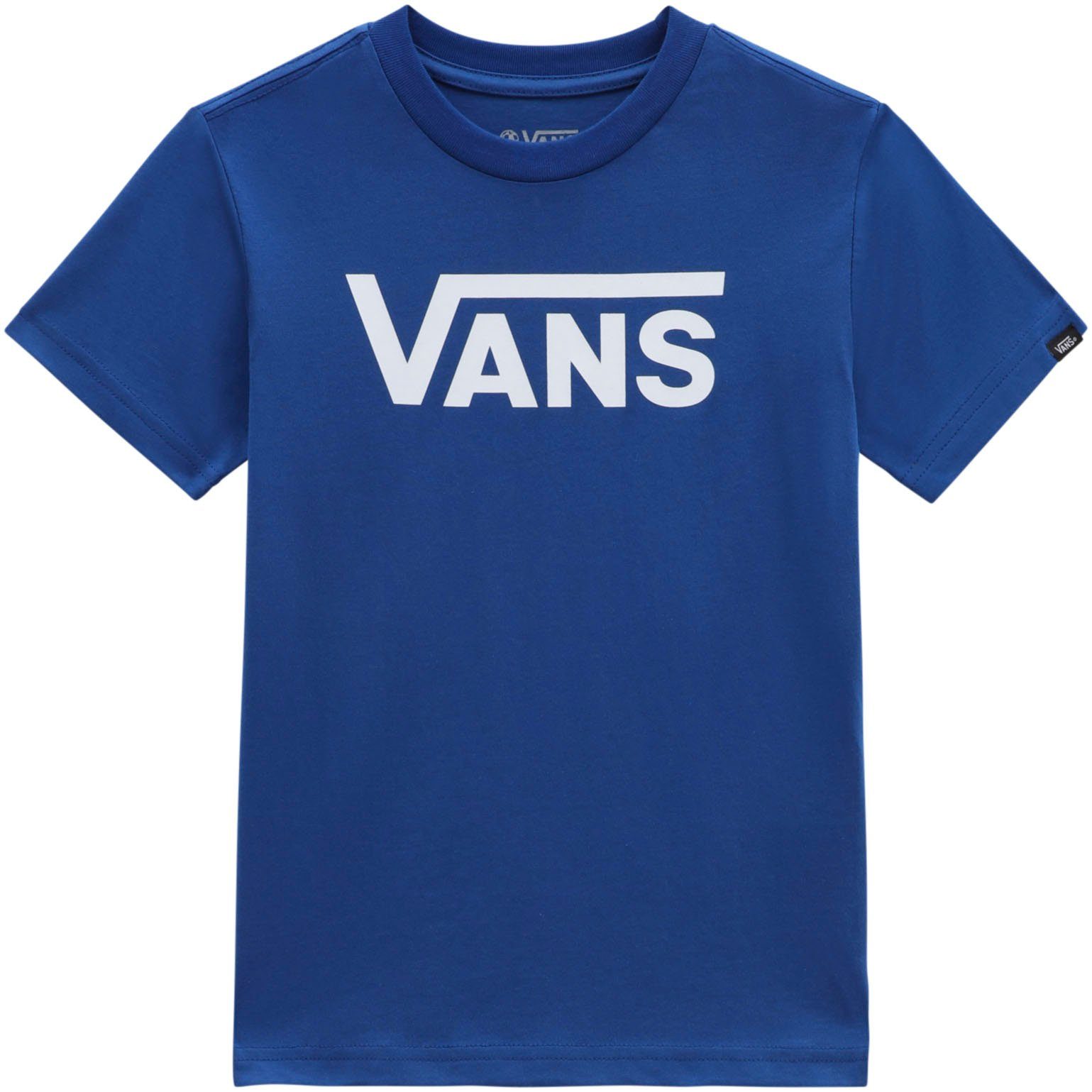 Vans T-Shirt BY VANS blue/ CLASSIC KIDS white