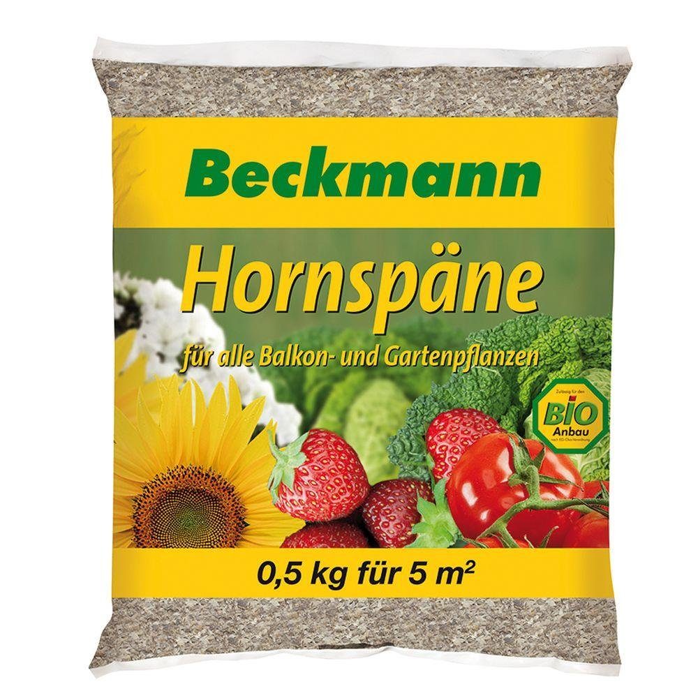 Beckmann IM GARTEN Gartendünger Hornspäne Horndünger Naturdünger 0,5 kg