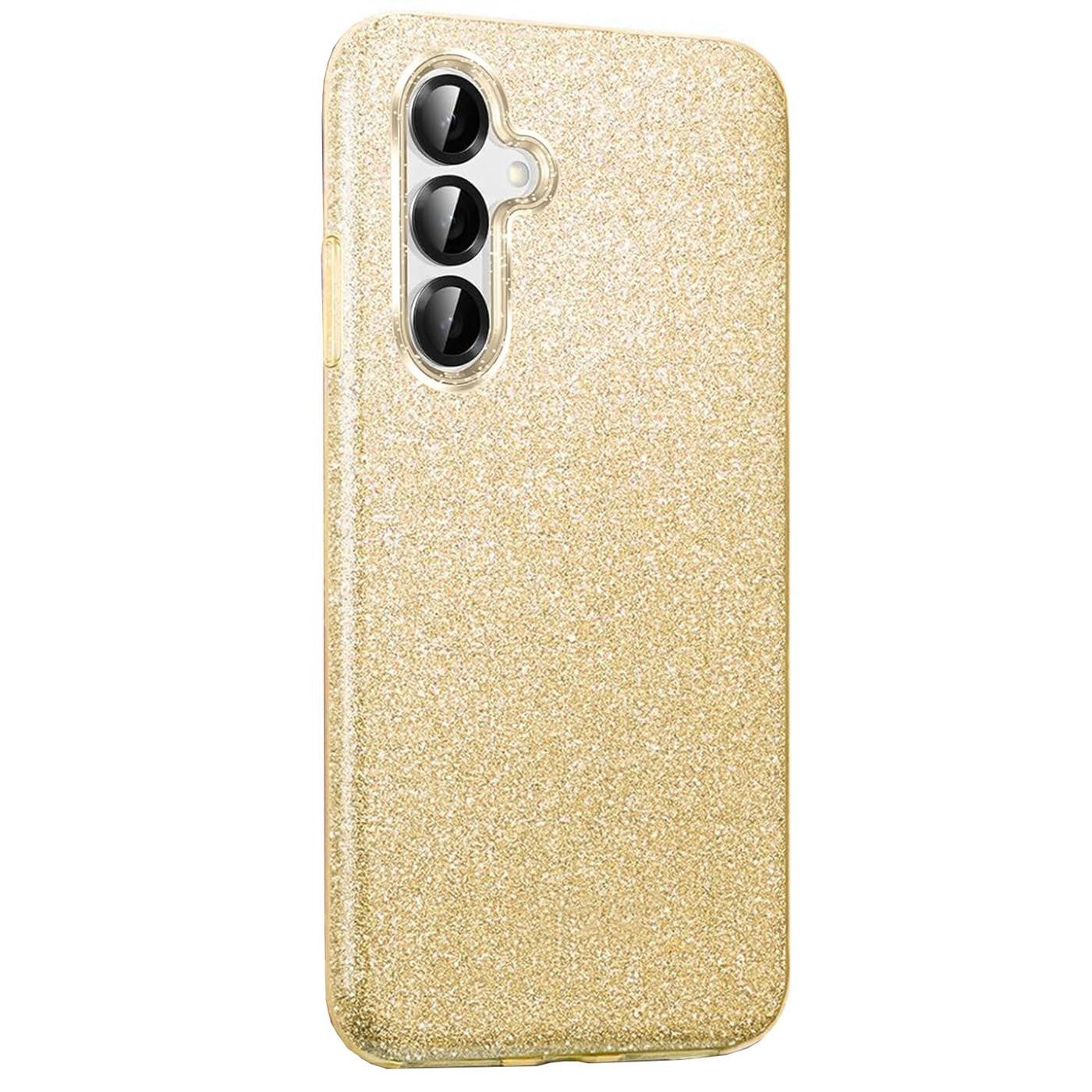 CoolGadget Handyhülle Glitzer Glamour Hülle für Samsung Galaxy S26 6,3 Zoll, Slim Case mit Glossy Effect Schutzhülle für Samsung S26 5G Hülle