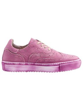 Andrea Conti ANDREA CONTI Damen Leder-Sneaker, pink Schnürschuh