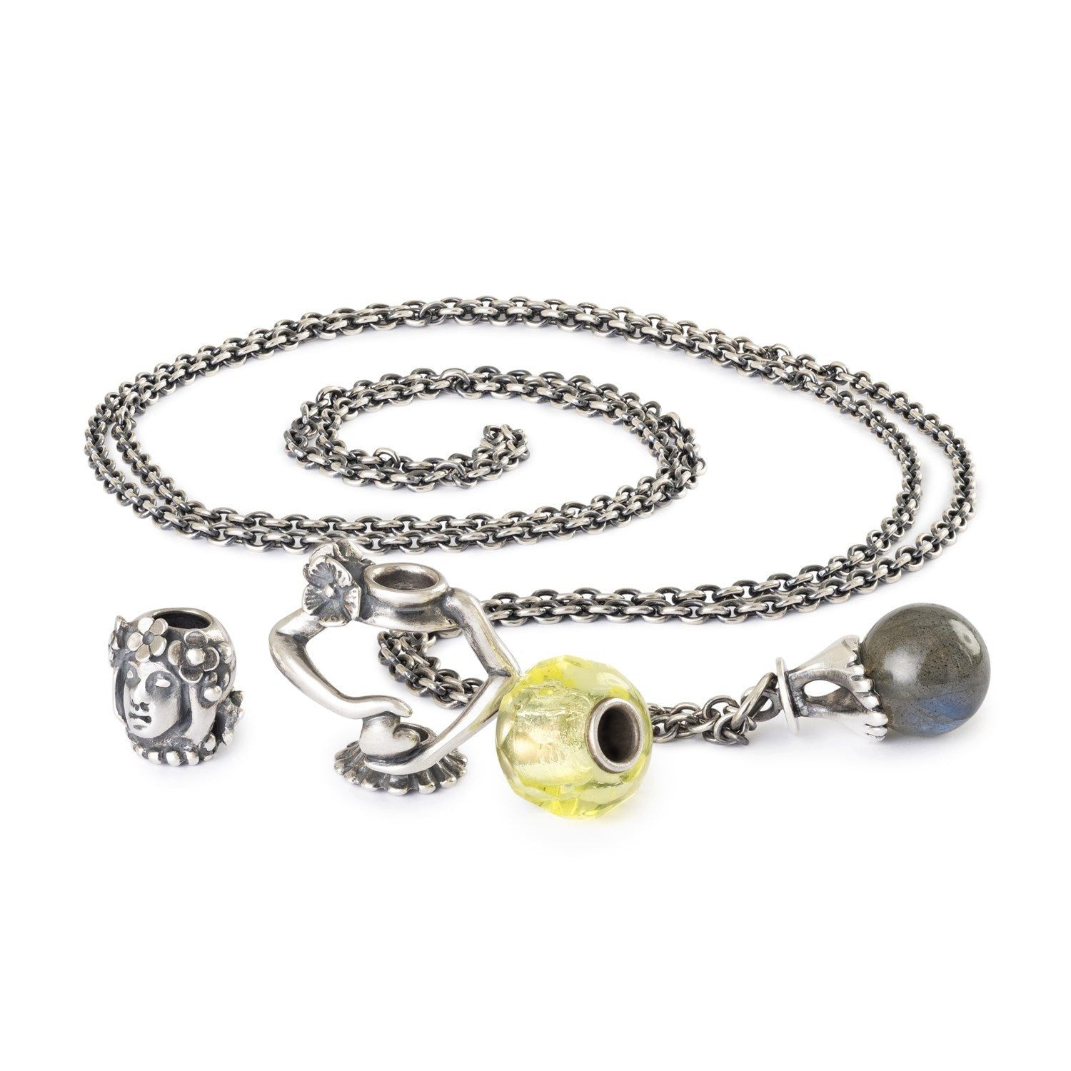 Trollbeads Bead-Ketten-Set Hüterin der Liebe Fantasy Halskette, TAGBO-02177