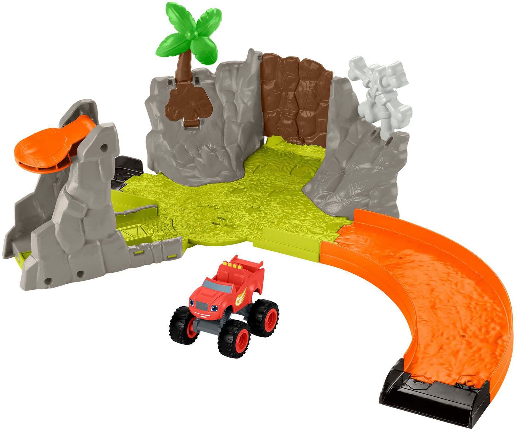 Mattel® Spielwelt Blaze und die Monstermaschinen, Slam & Crash Blaze | Spielfigurenwelten