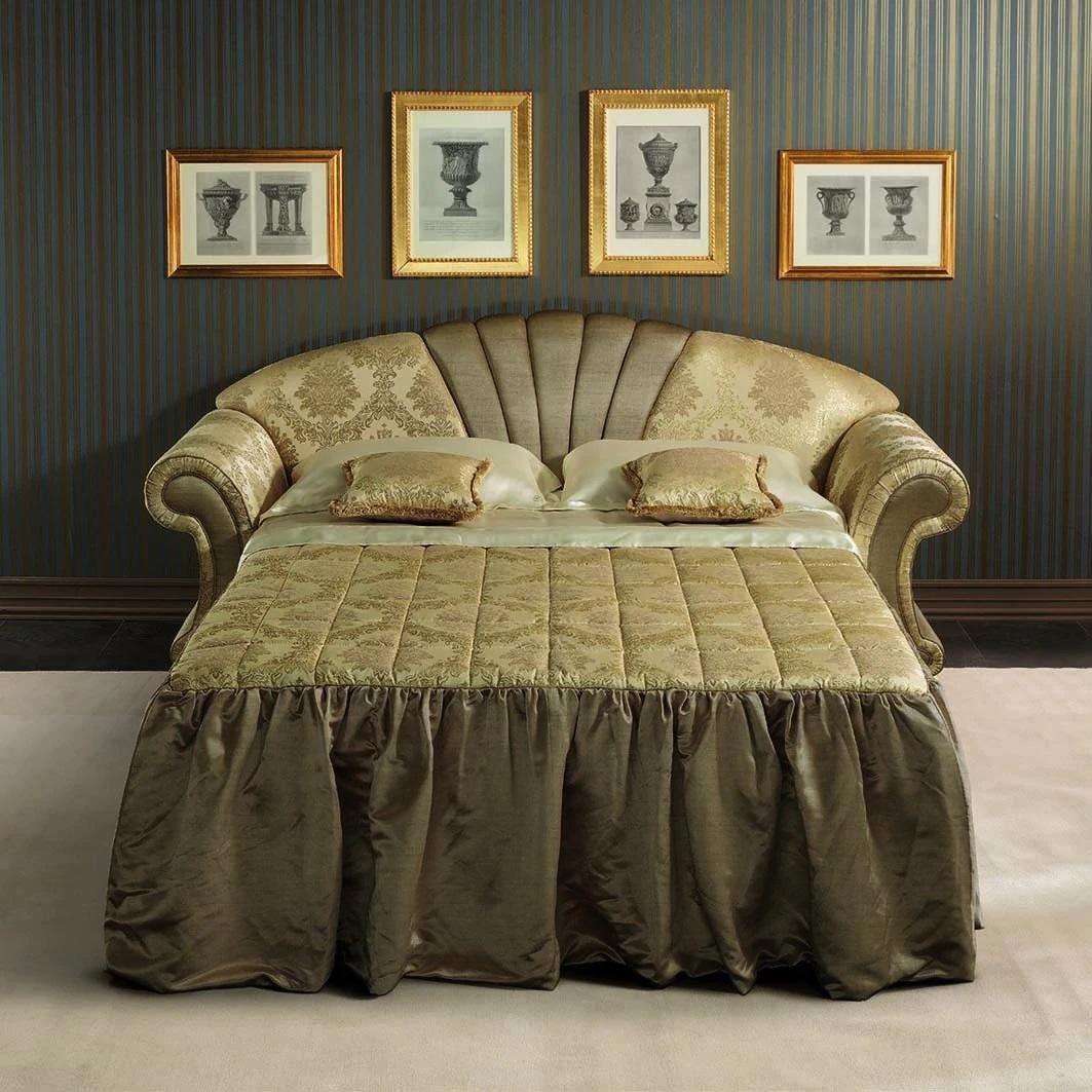2 Couch Bettfunktion Sofa mit Sitzer Polster JVmoebel Design Klassische Textil Bettfunktion, Schlafsofa