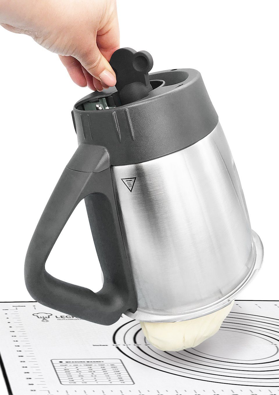 Leckerhelfer - automatisch Lecker Küchenmaschinen Zubehör-Set Teigdreher - Teiglöser - passend für Thermomix® TM5/TM6, Zubehör für Passend für TM5 und TM6, Passend für den Thermomix TM5 / TM6