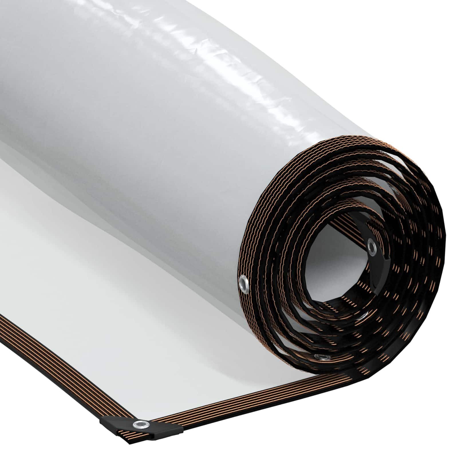 vidaXL Schutzplane 2 x 1,5 m Planen Transparent 2x1,5 m Polyethylen Kunststoff wasserdich