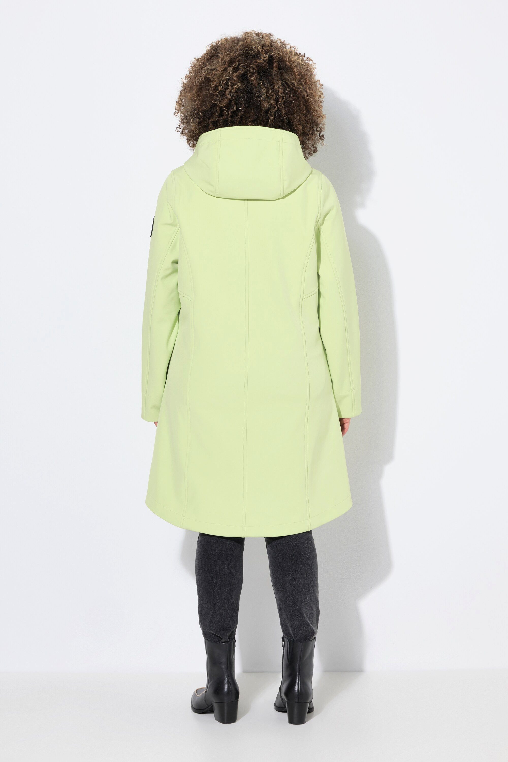 Ulla Popken Wintermantel HYPRAR Softshelljacke wasserabweisend