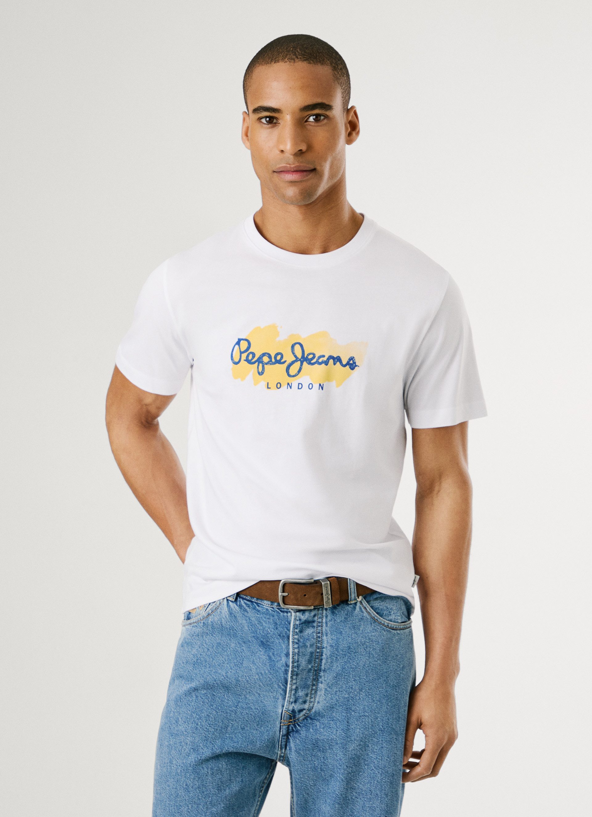 Pepe Jeans T-Shirt MILTON TEE mit Logoprint vorn günstig online kaufen