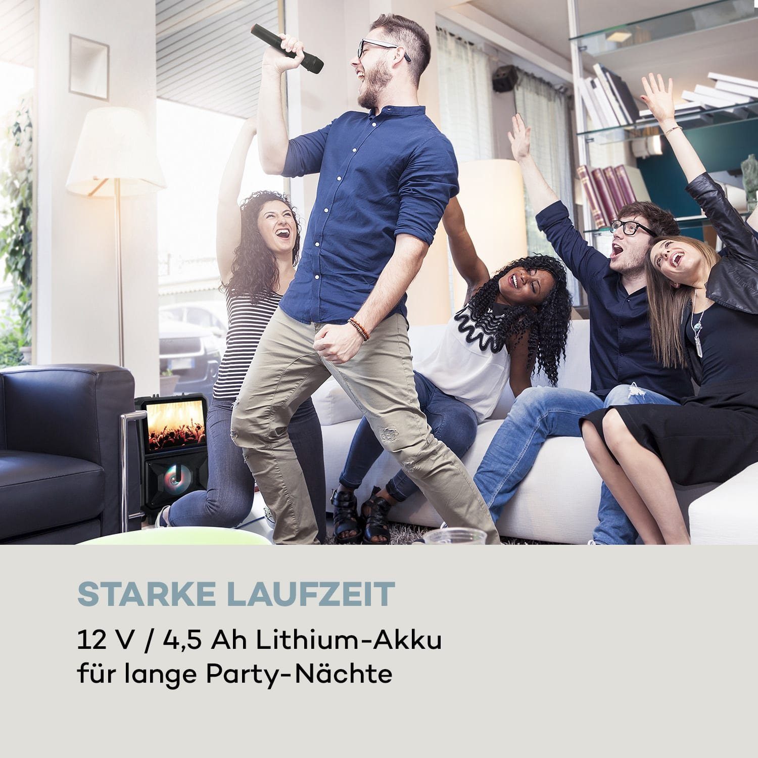 (40 CenterStage W) Party-Lautsprecher Auna 8