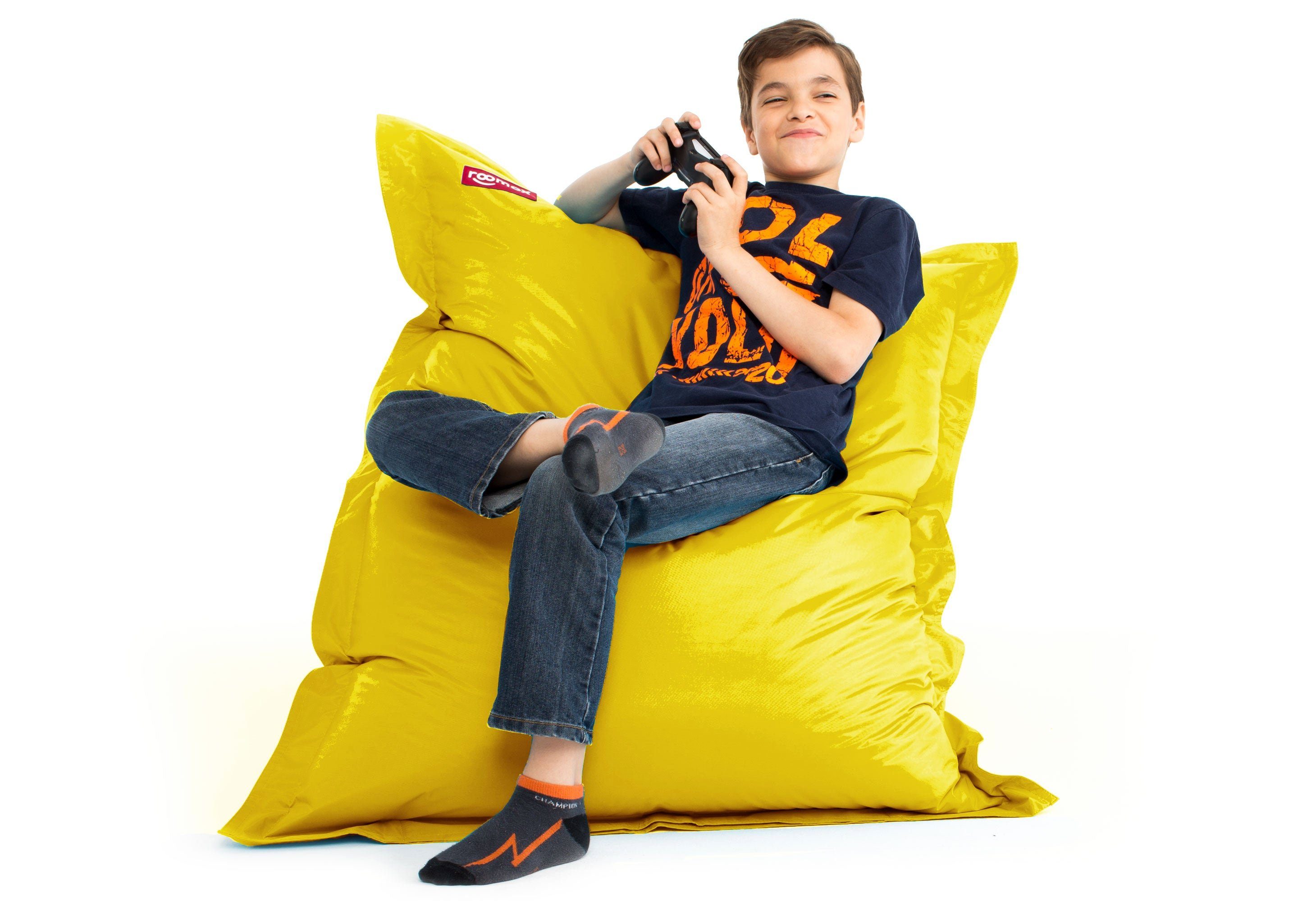 Sitzsack Beanbag Roomox Junior Gelb