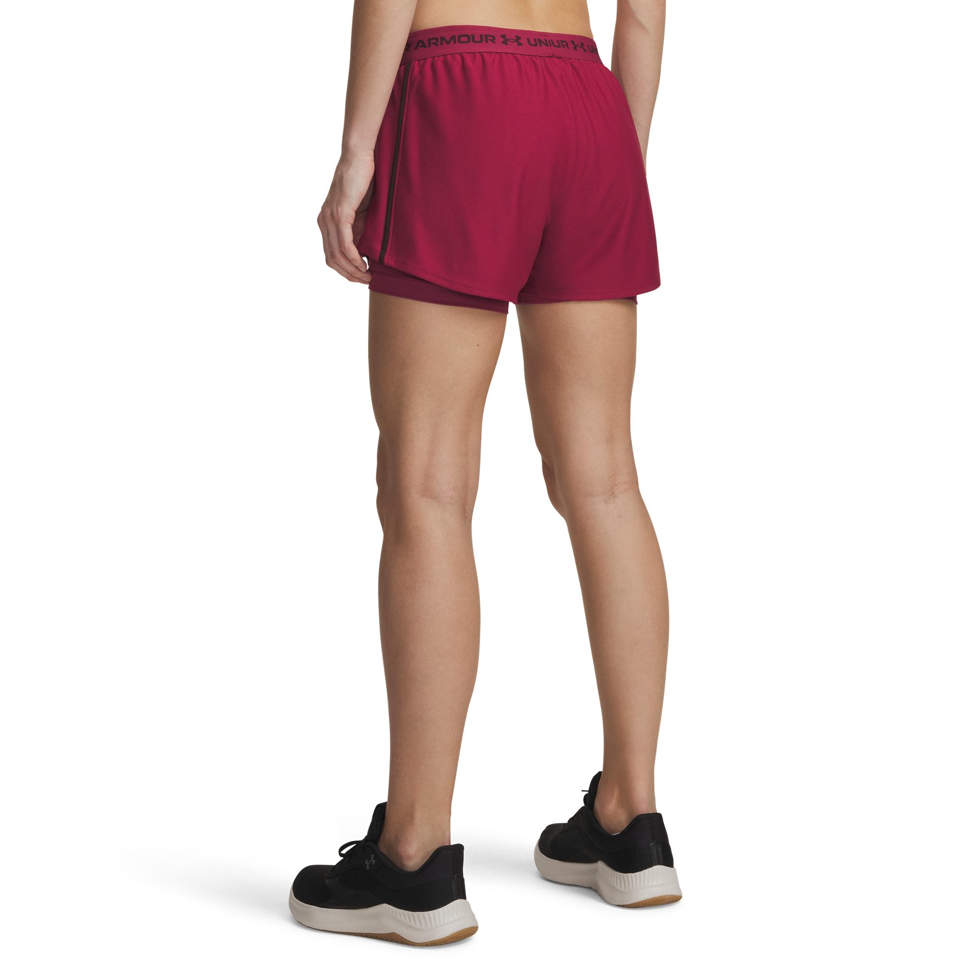Under Armour® Trainingsshorts Under Armour Damen Short Tech Play Up 2in1 Shorts 1389895