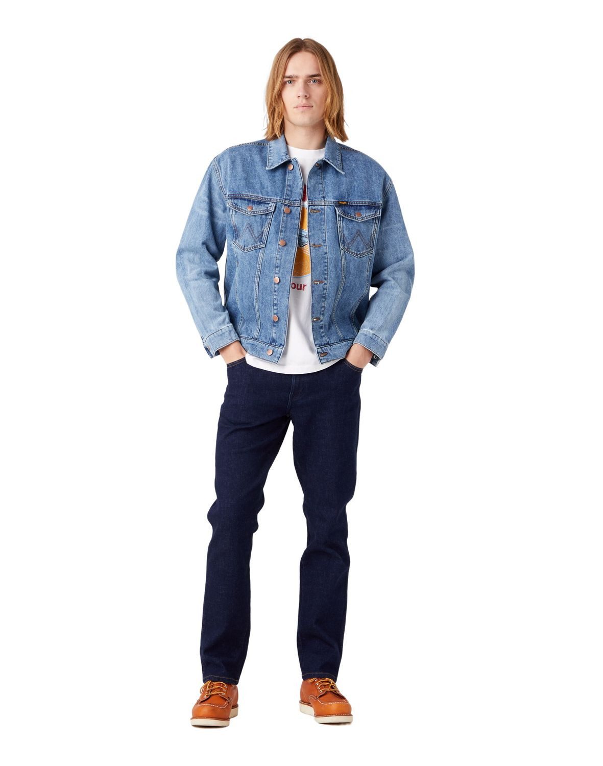 Wrangler Slim-fit-Jeans TEXAS SLIM mit Stretch