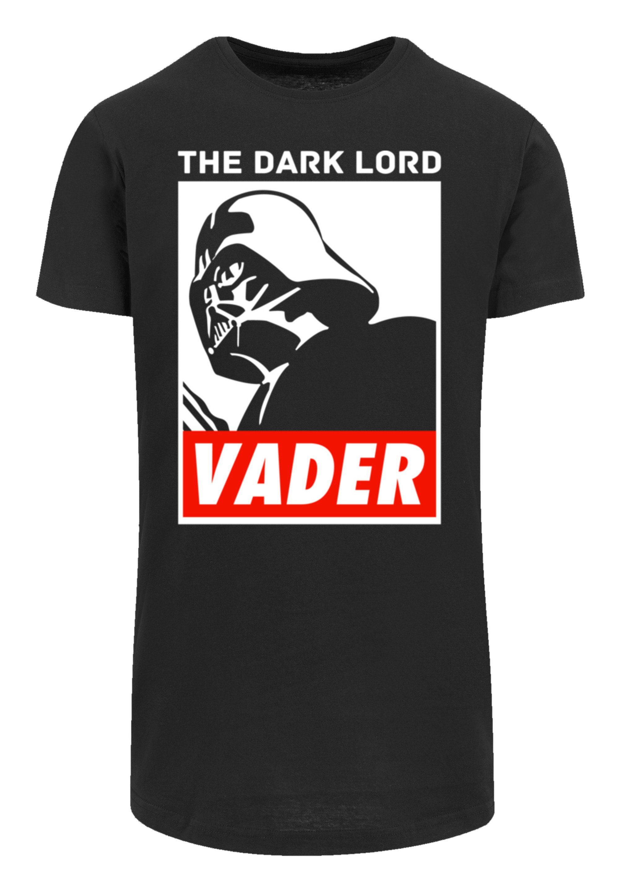 Star Baumwollstoff weicher Vader Dark Qualität, mit Wars F4NT4STIC Premium Tragekomfort hohem Sehr T-Shirt Lord