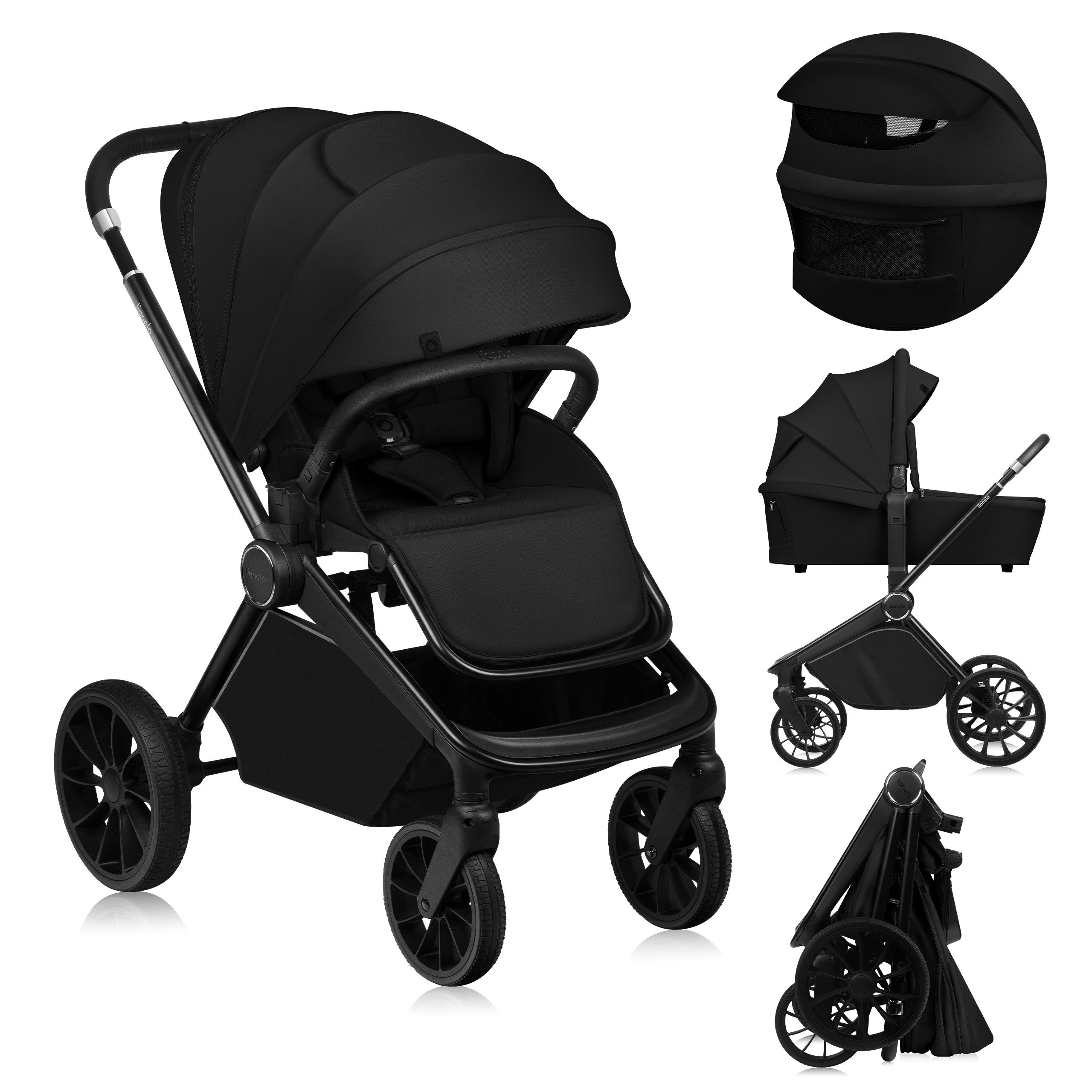 Kombi-Kinderwagen MIKA PLUS 2 IN 1