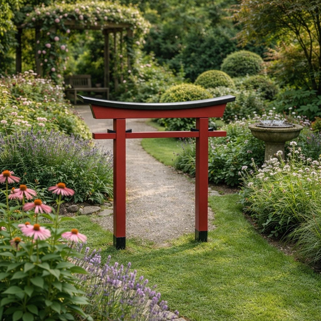 AAF Nommel Gartenfigur Torii japanisch Gate Tor Japan Garten, Modell 022