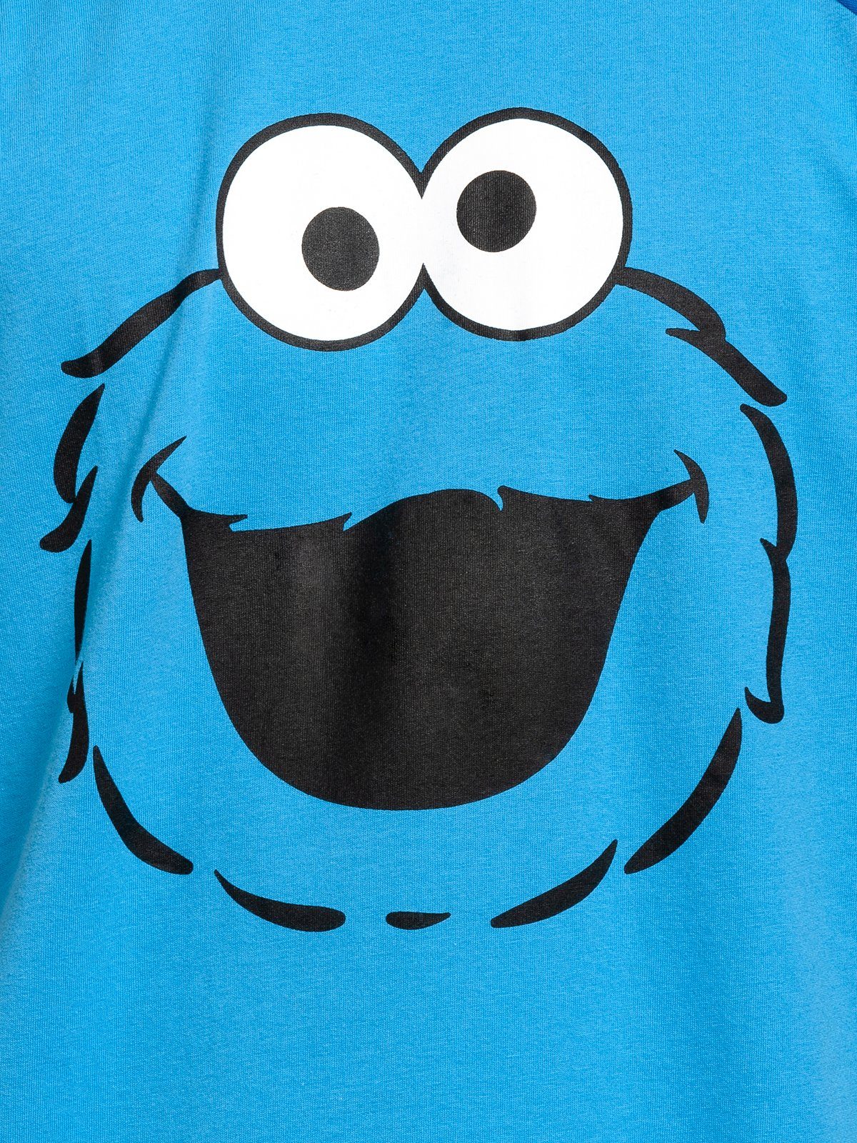 T-Shirt Face Monster Cookie Sesamstrasse