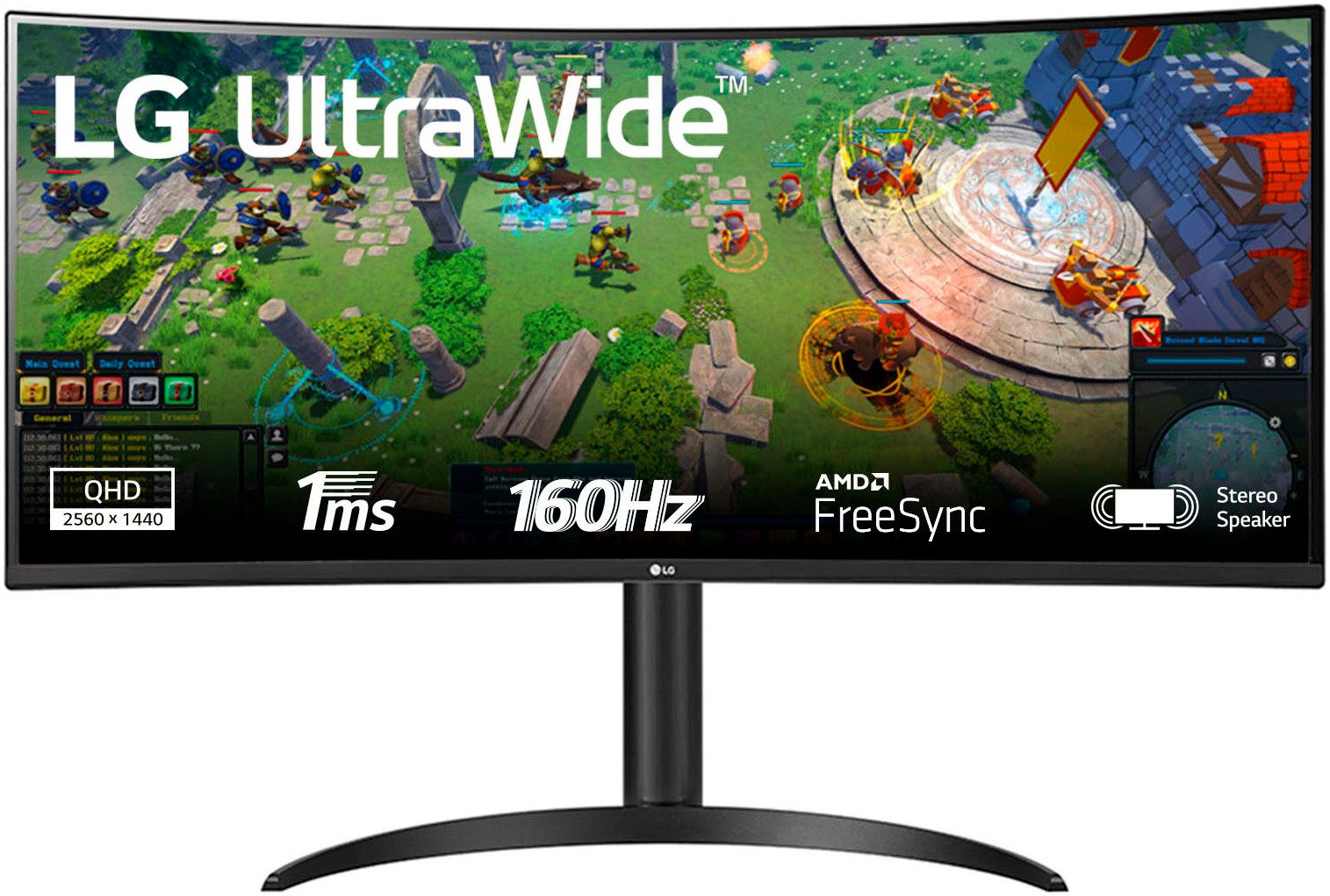 34WP65CP Curved-Gaming-LED-Monitor