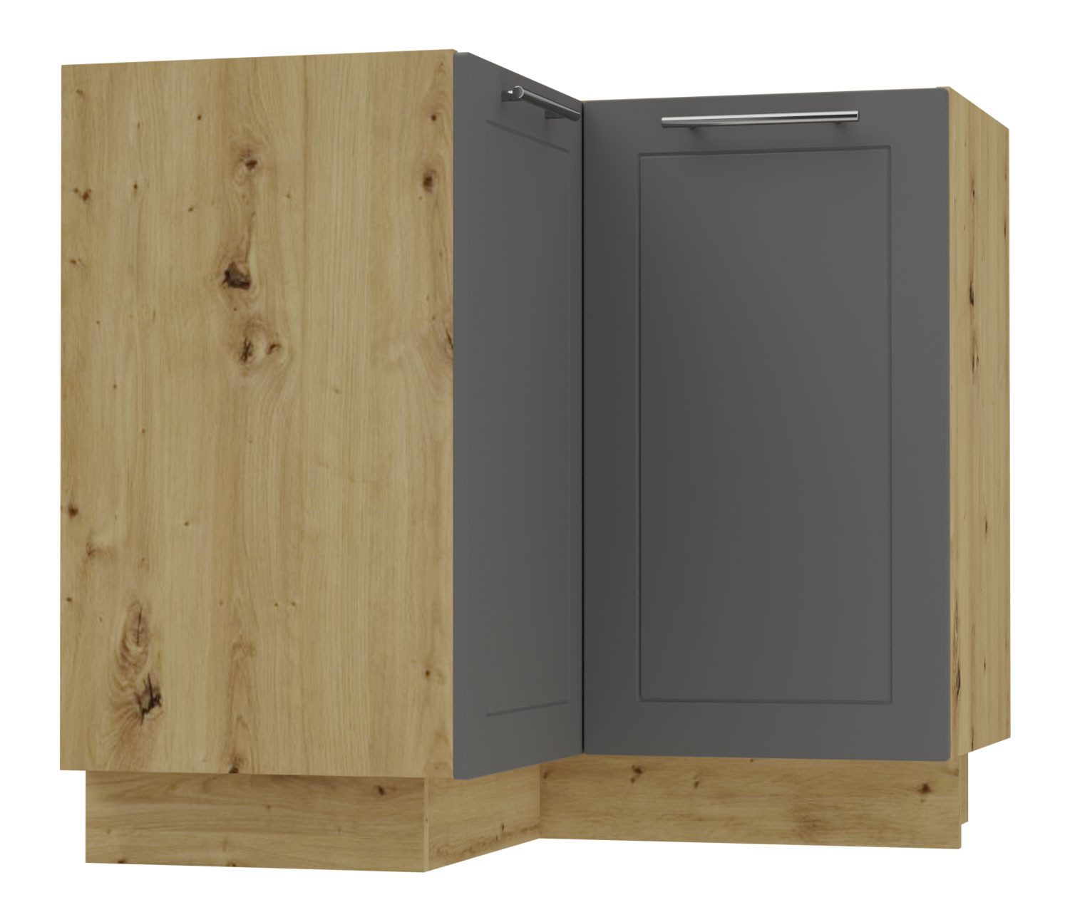 Feldmann-Wohnen Eckschrank Kvantum (Türscharniere mit Soft-Close-Funktion, günstig online kaufen