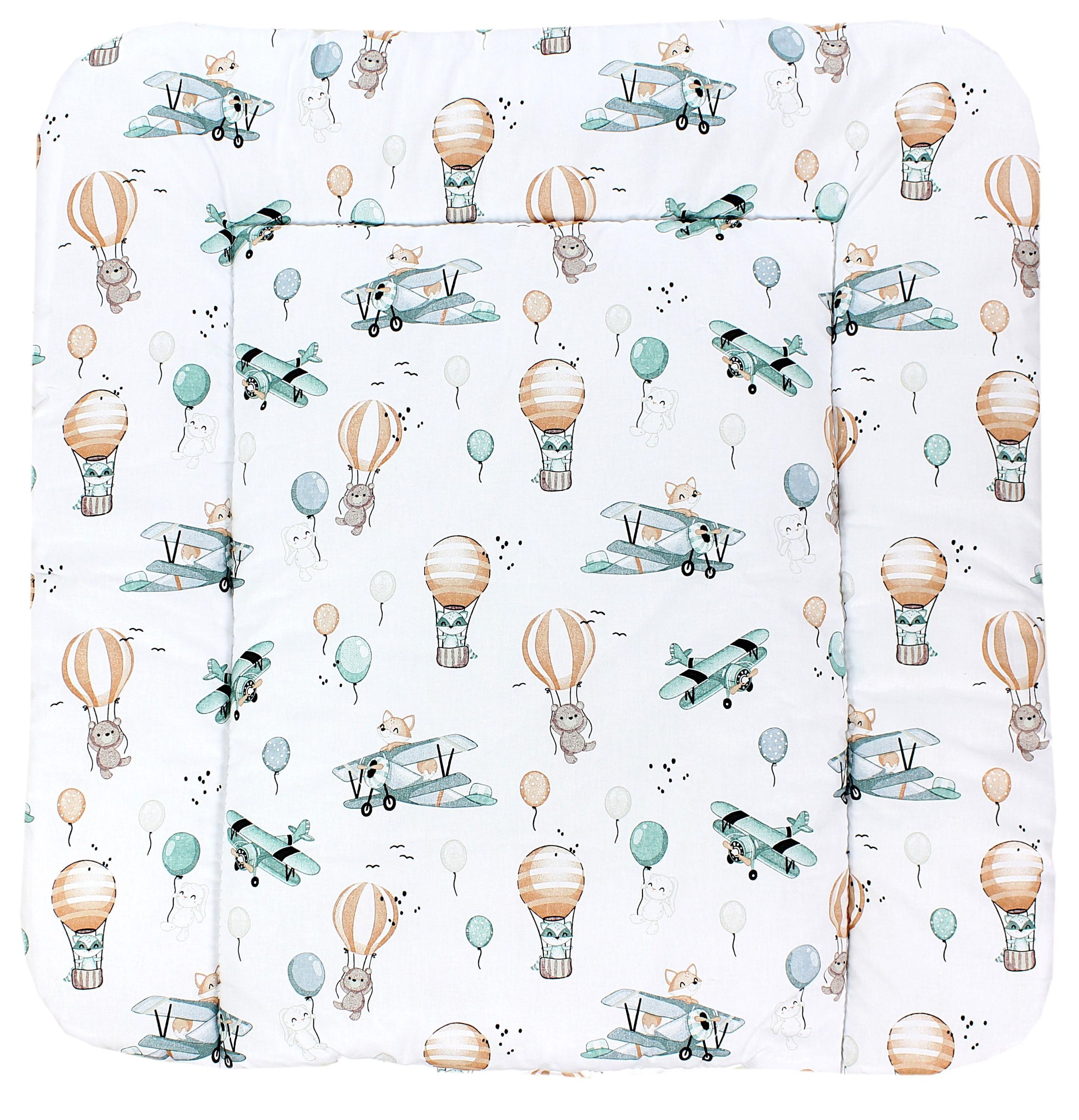 TupTam Wickelauflage TupTam Baby Wickeltischauflage mit Baumwollbezug Gemustert