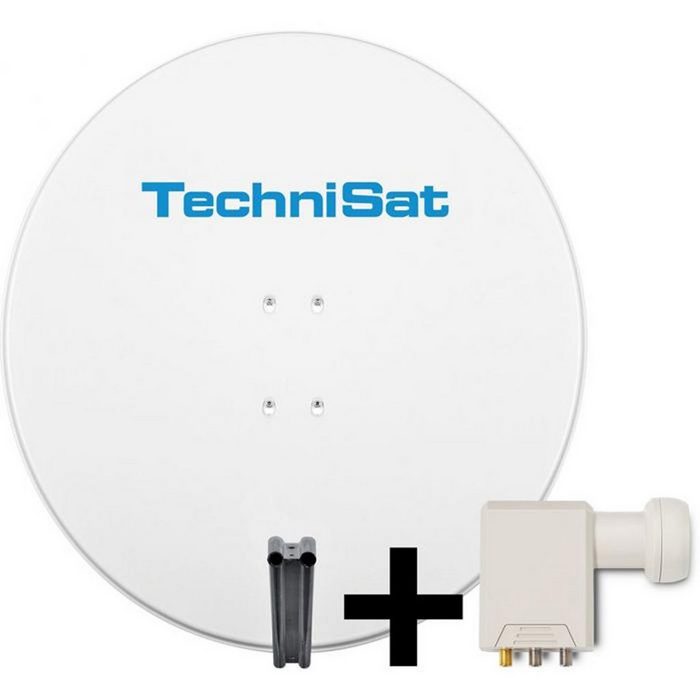 TechniSat SATMAN 850 inkl. SCR-LNB und 40 mm Halteschelle beige SAT-Antenne