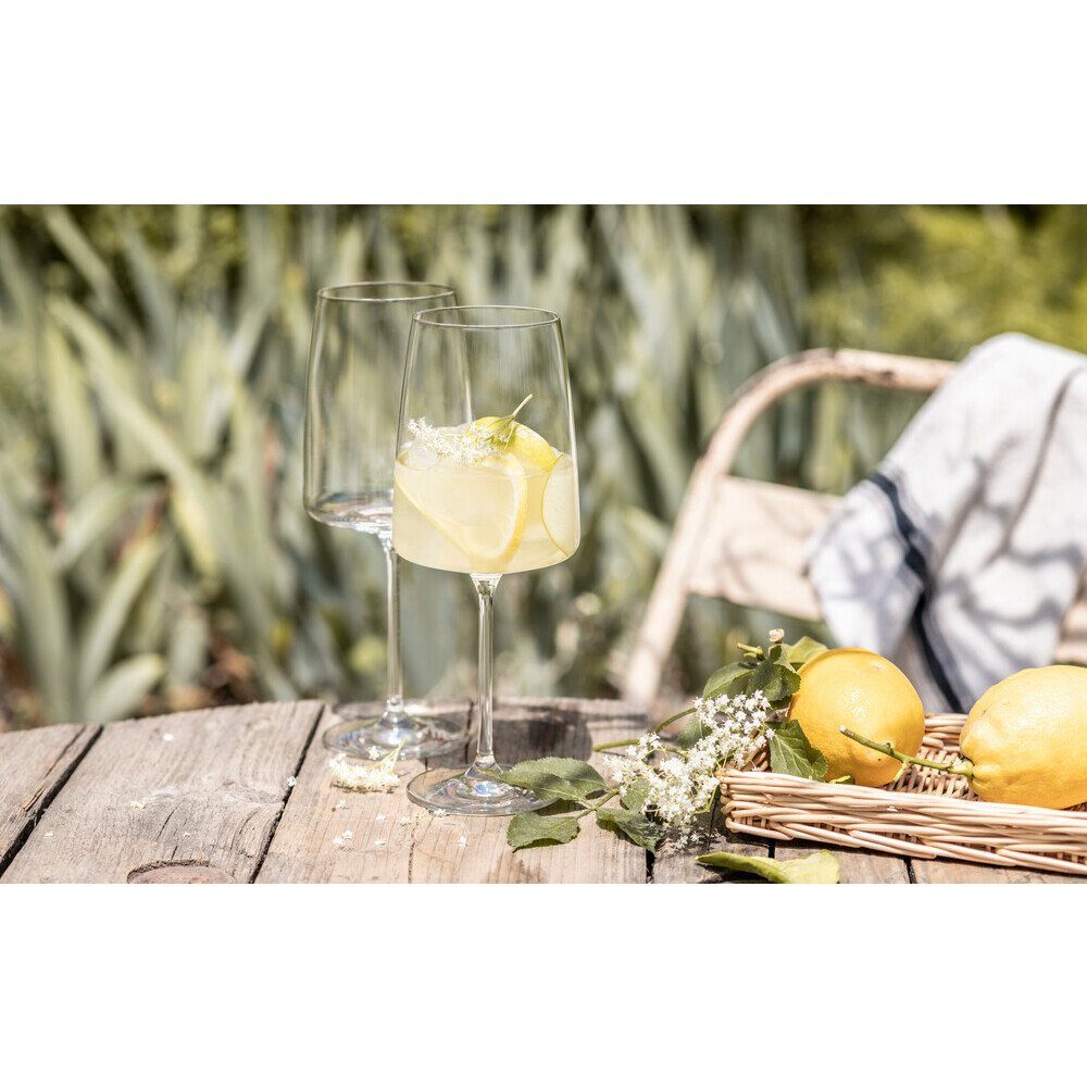 Zwiesel Glas Weinglas Weinglas fruchtig & fein 2er-Set Vivid Senses, 2-tlg., Glas, 530ml, Tritan-Kristallglas, spülmaschinenfest, Antihaft – Bild 3 von 3