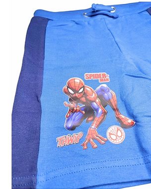 Spiderman Shorts Marvel Jungen kurze Hose aus Baumwolle Gr. 98 - 128 cm