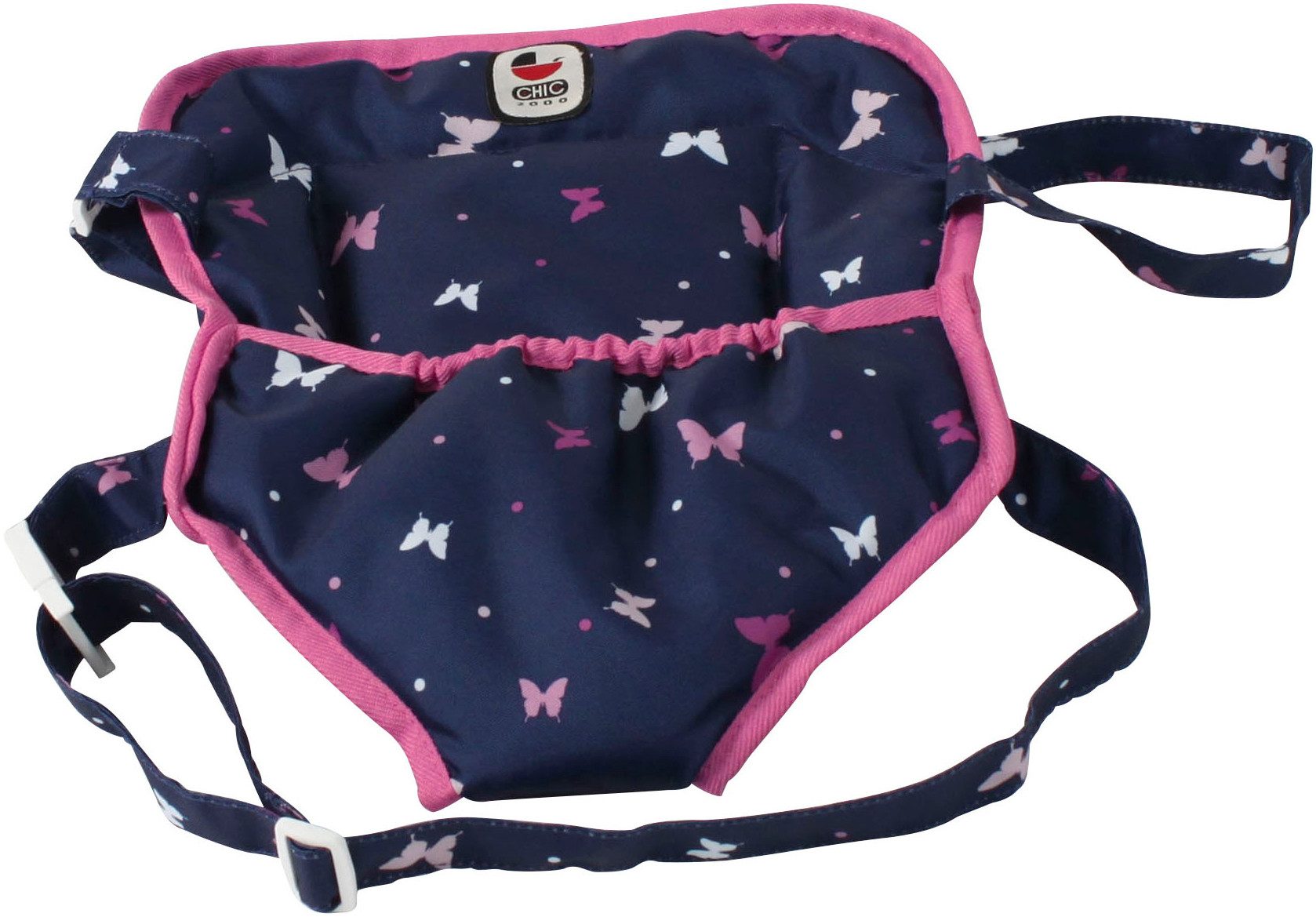 CHIC2000 Puppen Bauchtrage Butterfly, rosa
