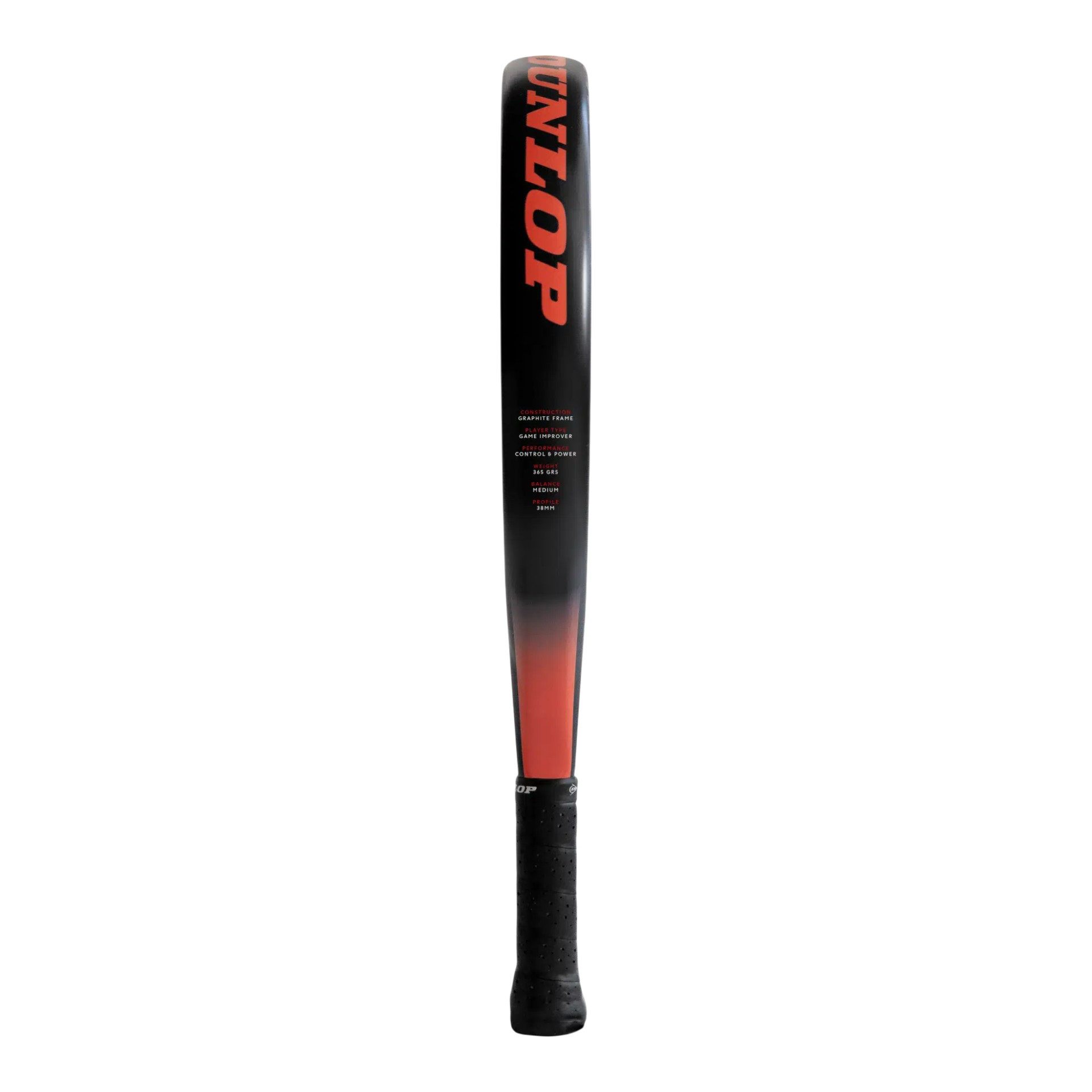 Dunlop Padelschläger Nanomax Pro 365g/Rund/Freizeit schwarz – Bild 3 von 5