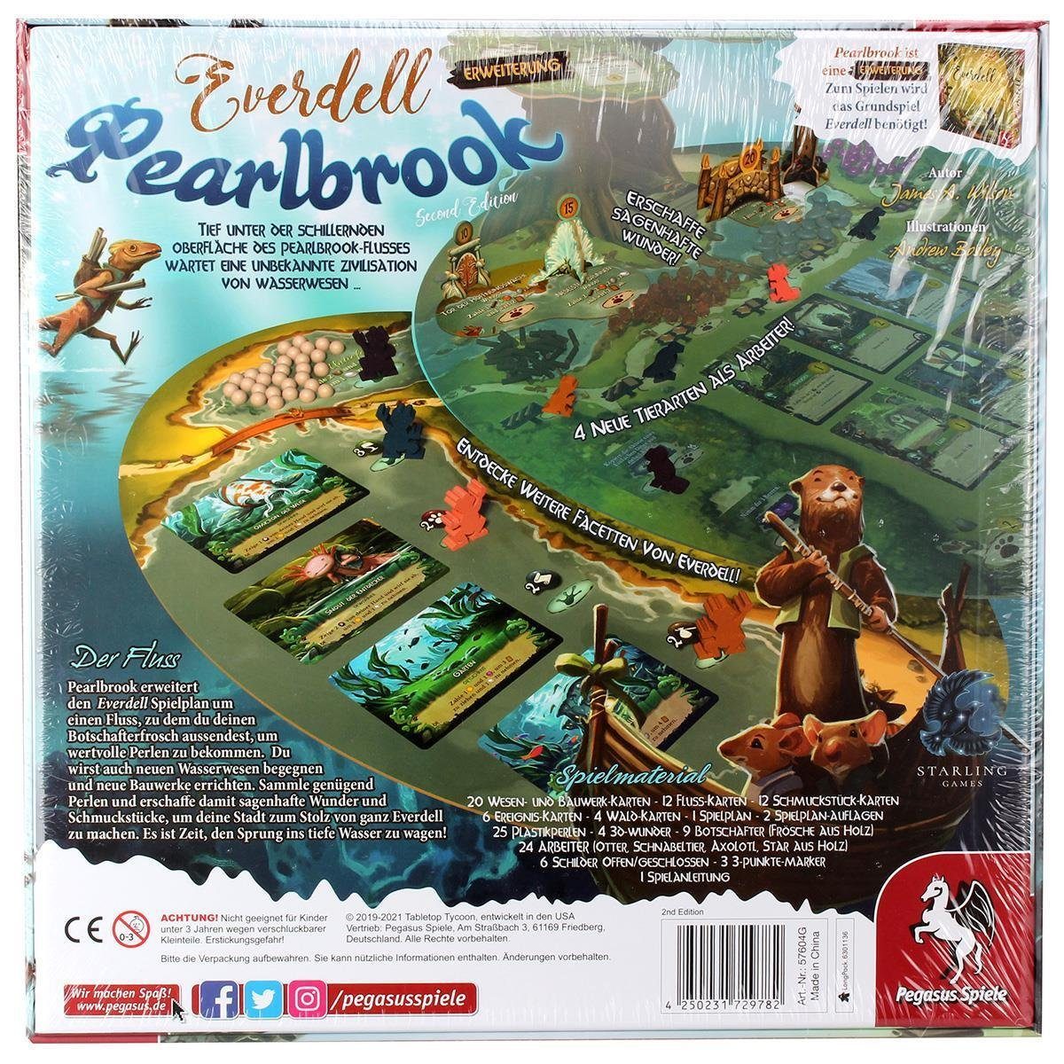 Pegasus Spiele Spiel Everdell - Pearlbrook 2.Edition Erweiterung