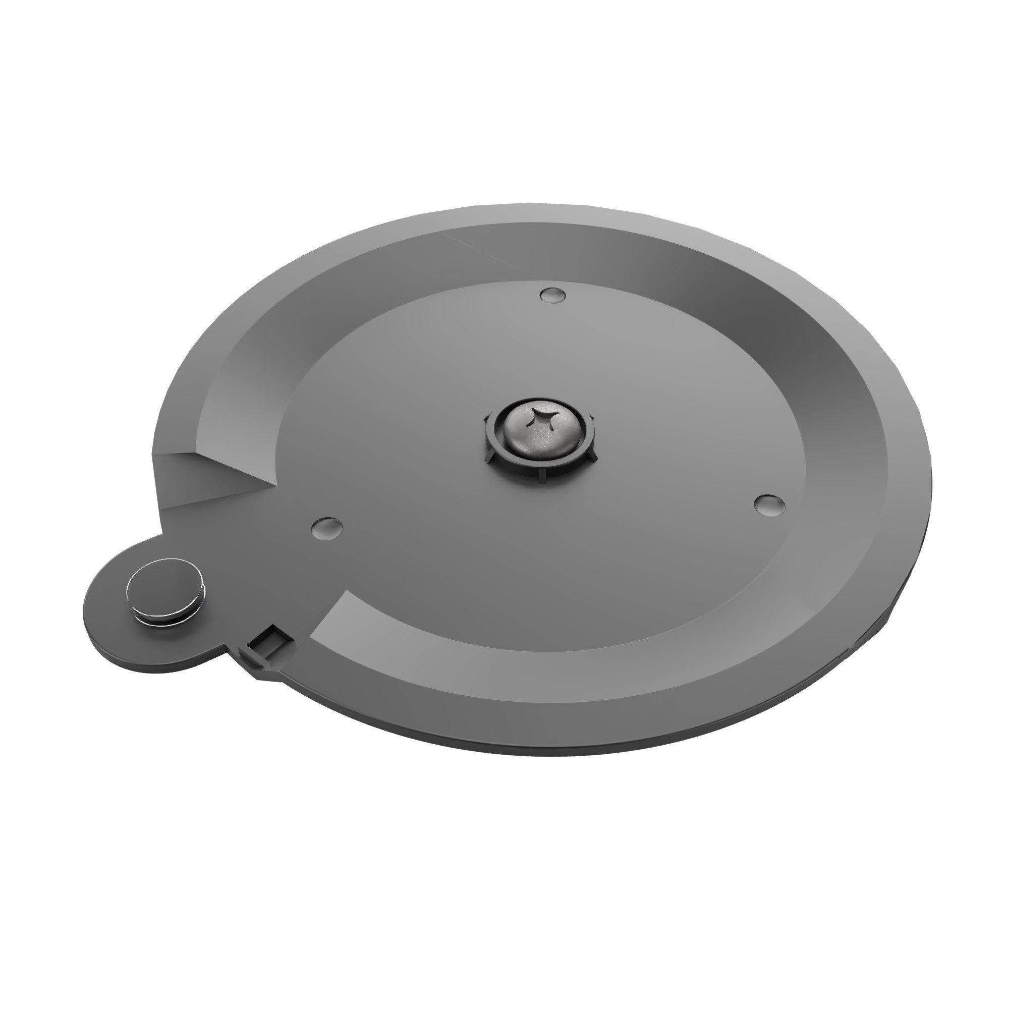 Grizzly Tools Rasentrimmer-Ersatzspule Schneidscheibenset inkl Schraube für FAT 18 B2 - IAN 71315, (1-St., Schneidscheibe inkl. Schraube), Für Akku-Rasentrimmer Florabest