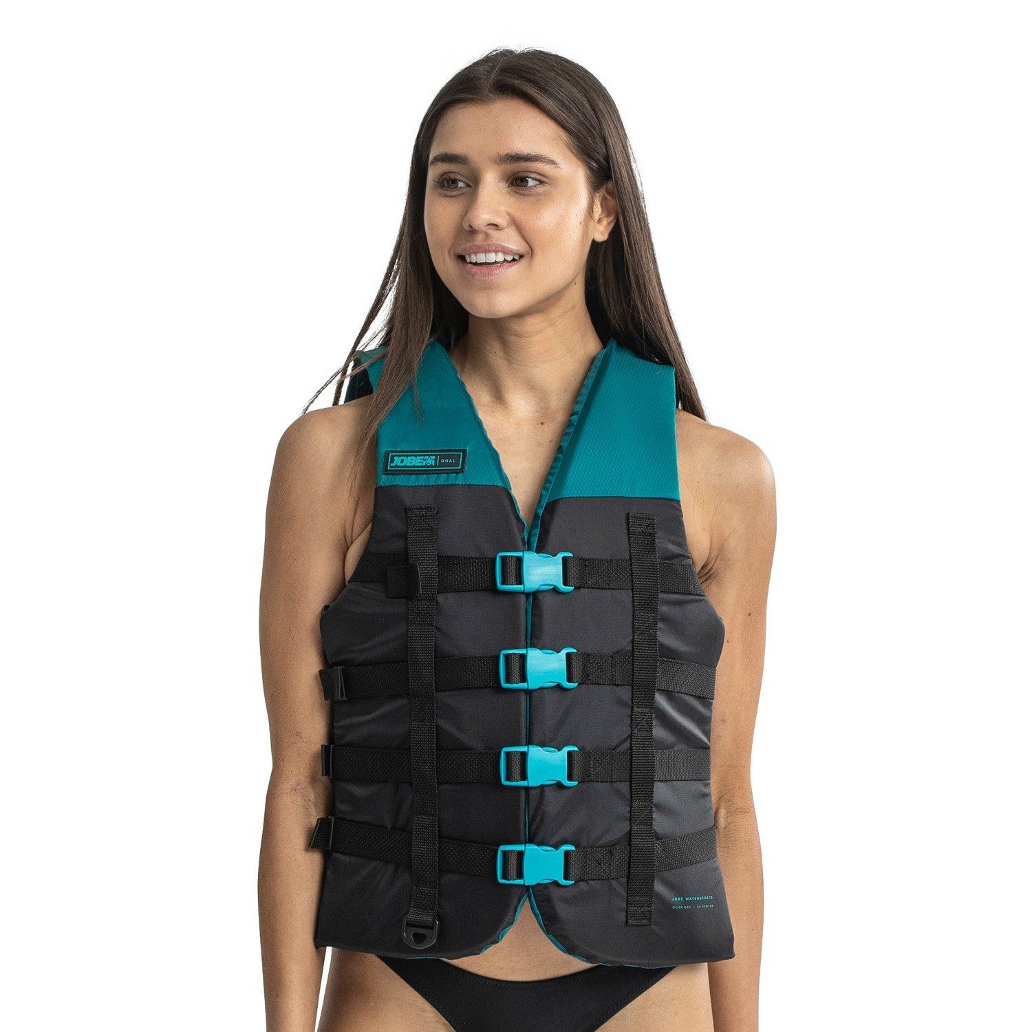 Jobe Schwimmweste Jobe Dual Life Vest Schwimmweste Bootsweste Wasserski Unisex teal -