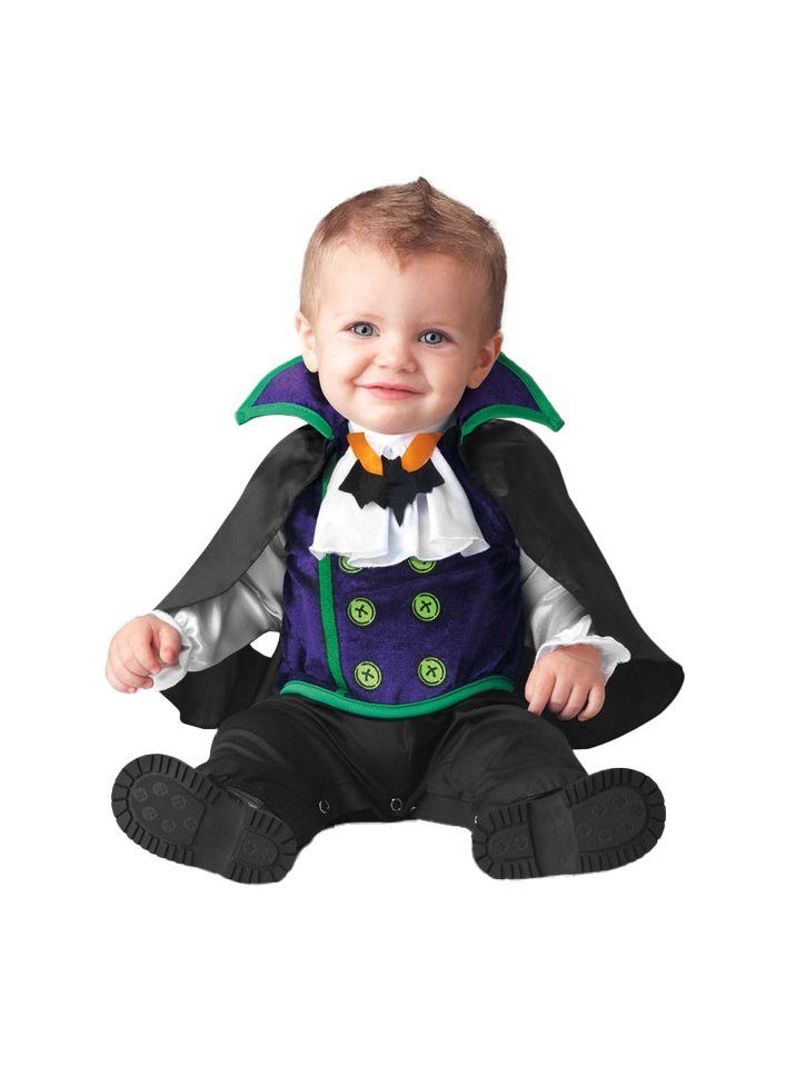 In Character Vampir-Kostüm Vampir Stramplerkostüm für Babys, Süßer kleiner Milchzahn-Dracula
