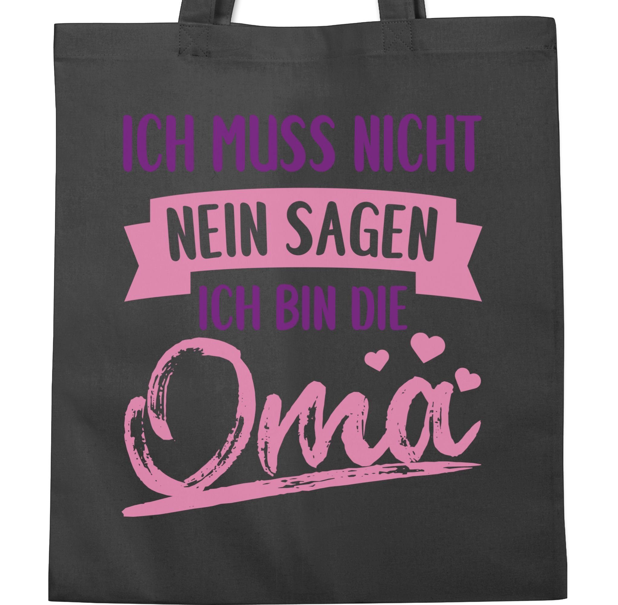 Shirtracer Umhängetasche Ich muss nicht nein günstig online kaufen